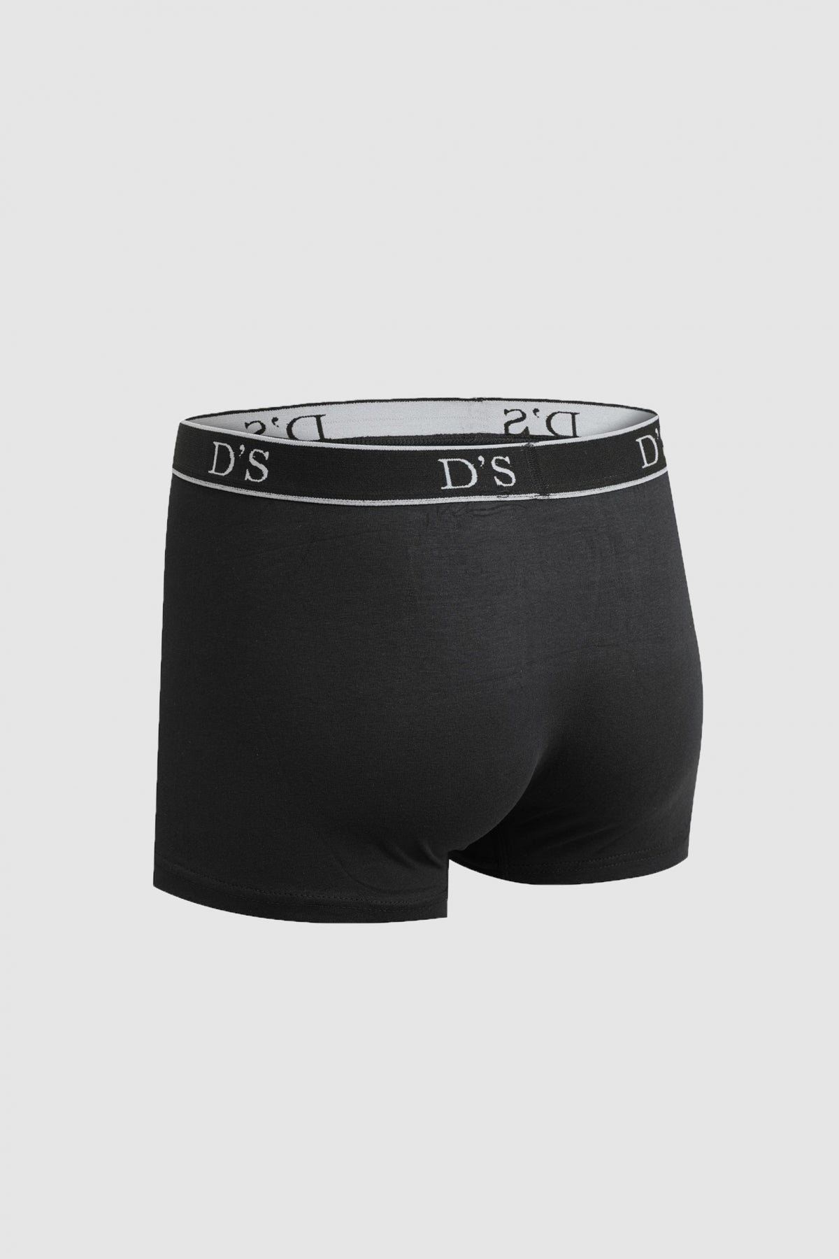 Ds Damat 100% Cotton 2-Pack Undershirt and Boxer Set - Black
