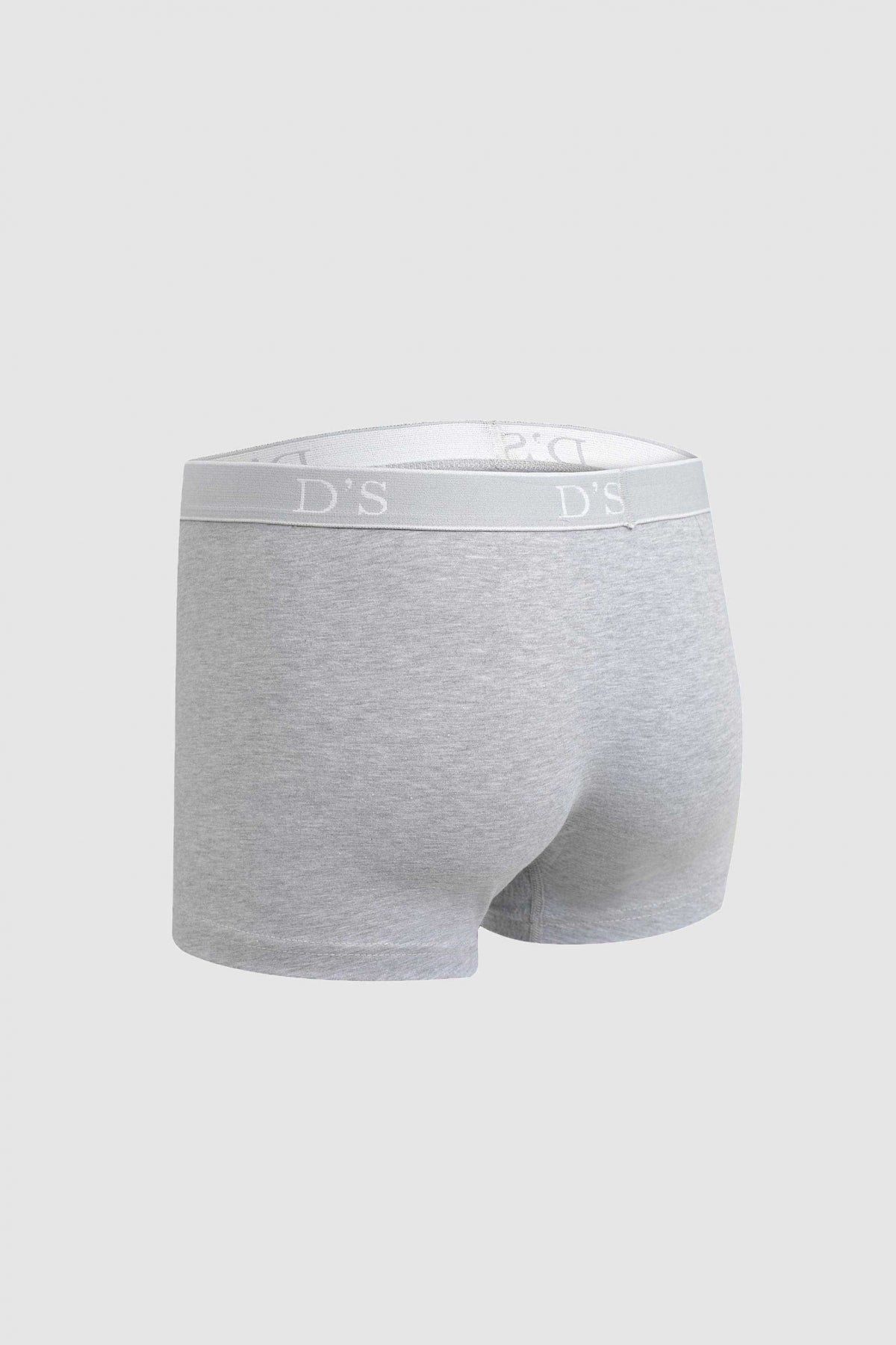 Ds Damat 100% Cotton 2-Pack Undershirt and Boxer Set - Gray
