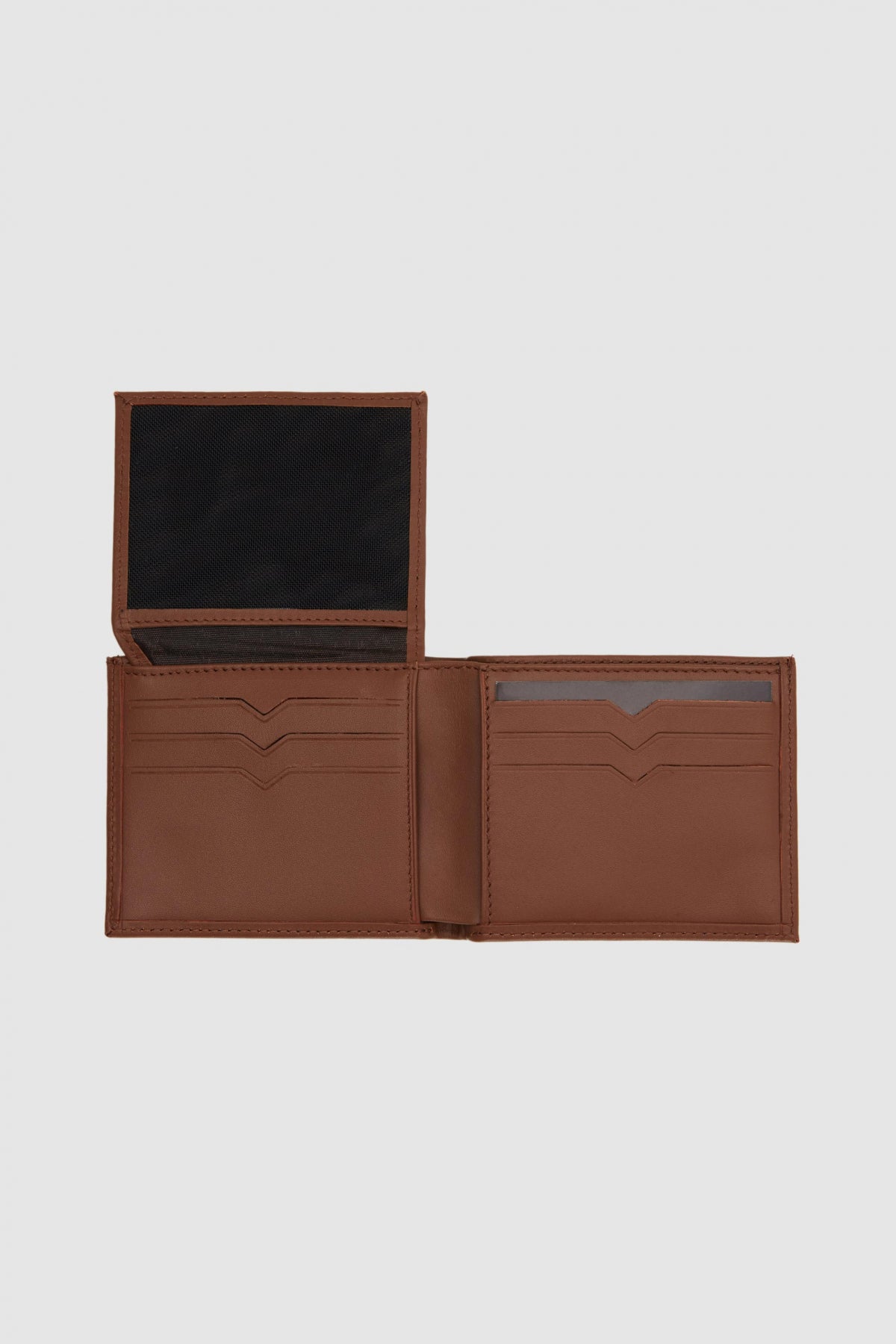 Ds Damat Boxed Genuine Leather Wallet - Tan