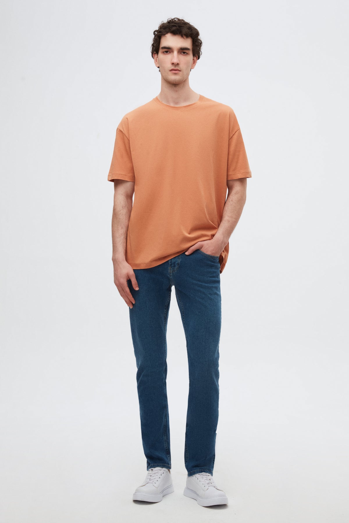 Ds Damat Comfort 100% Cotton T-Shirt - Cinnamon