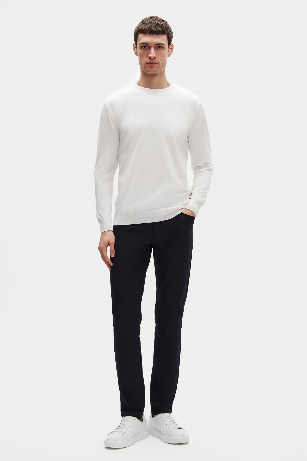 Ds Damat Comfort 100% Cotton T-Shirt - Ecru