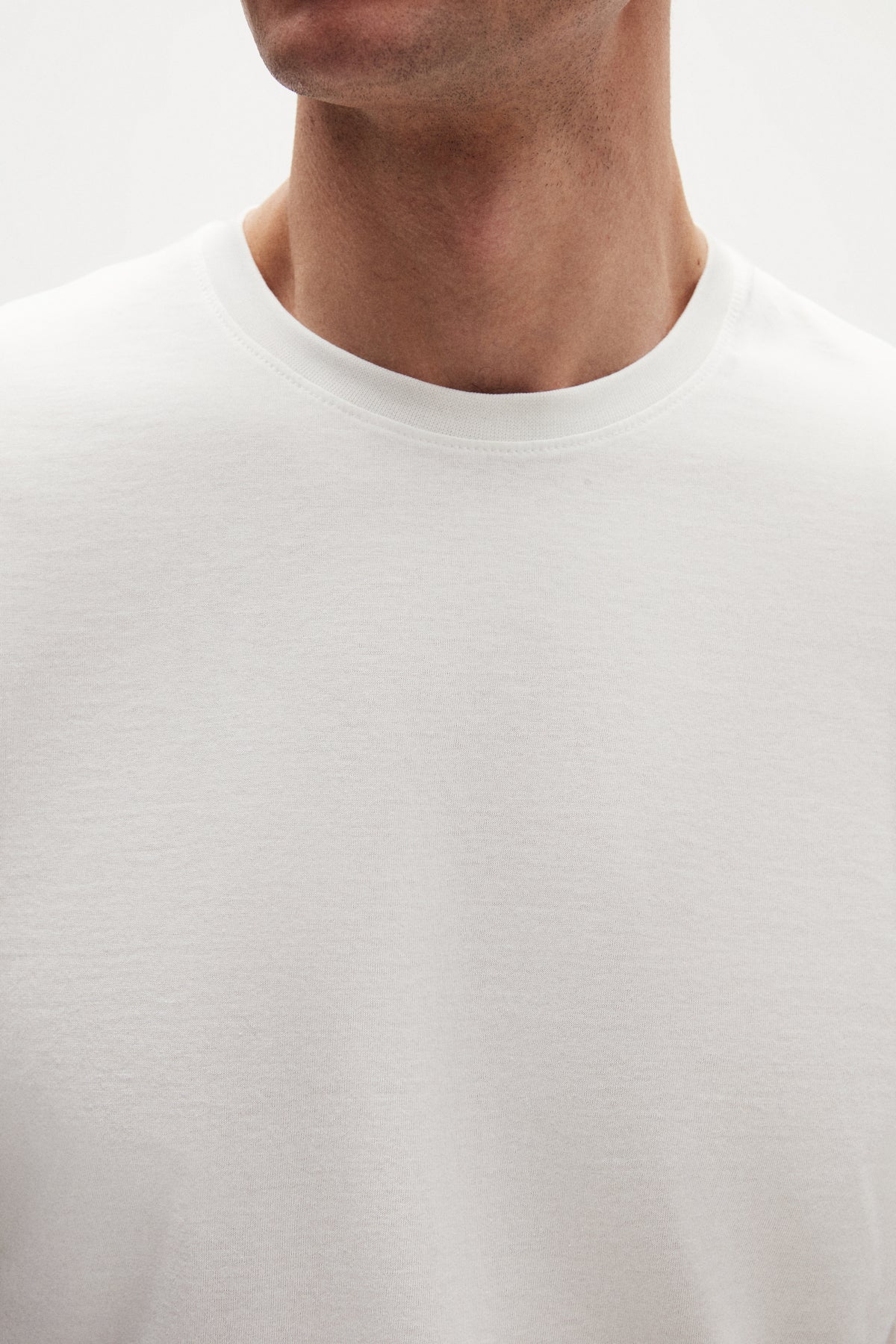 Ds Damat Comfort 100% Cotton T-Shirt - Ecru