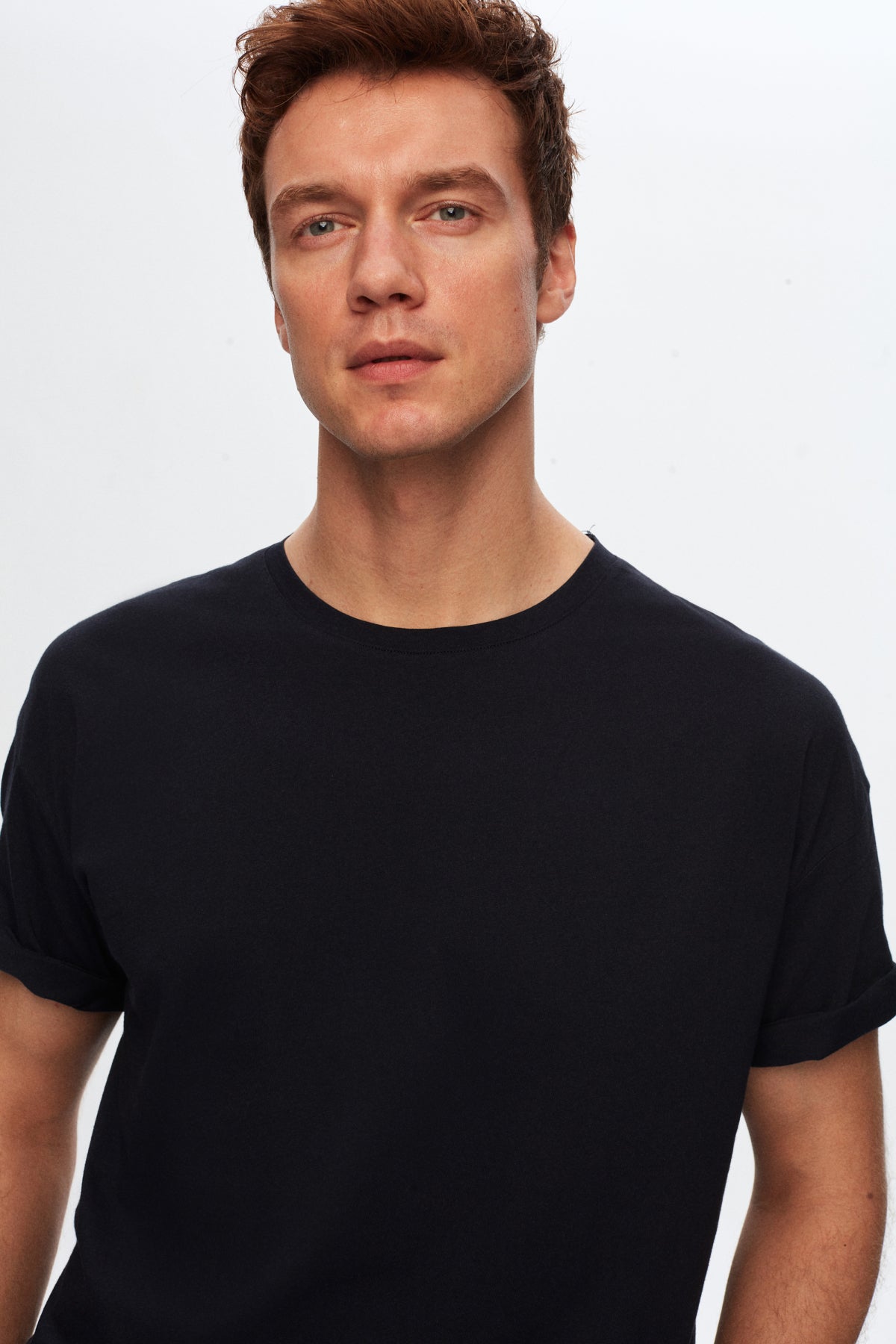 Ds Damat Comfort 100% Cotton T-Shirt - Navy Blue