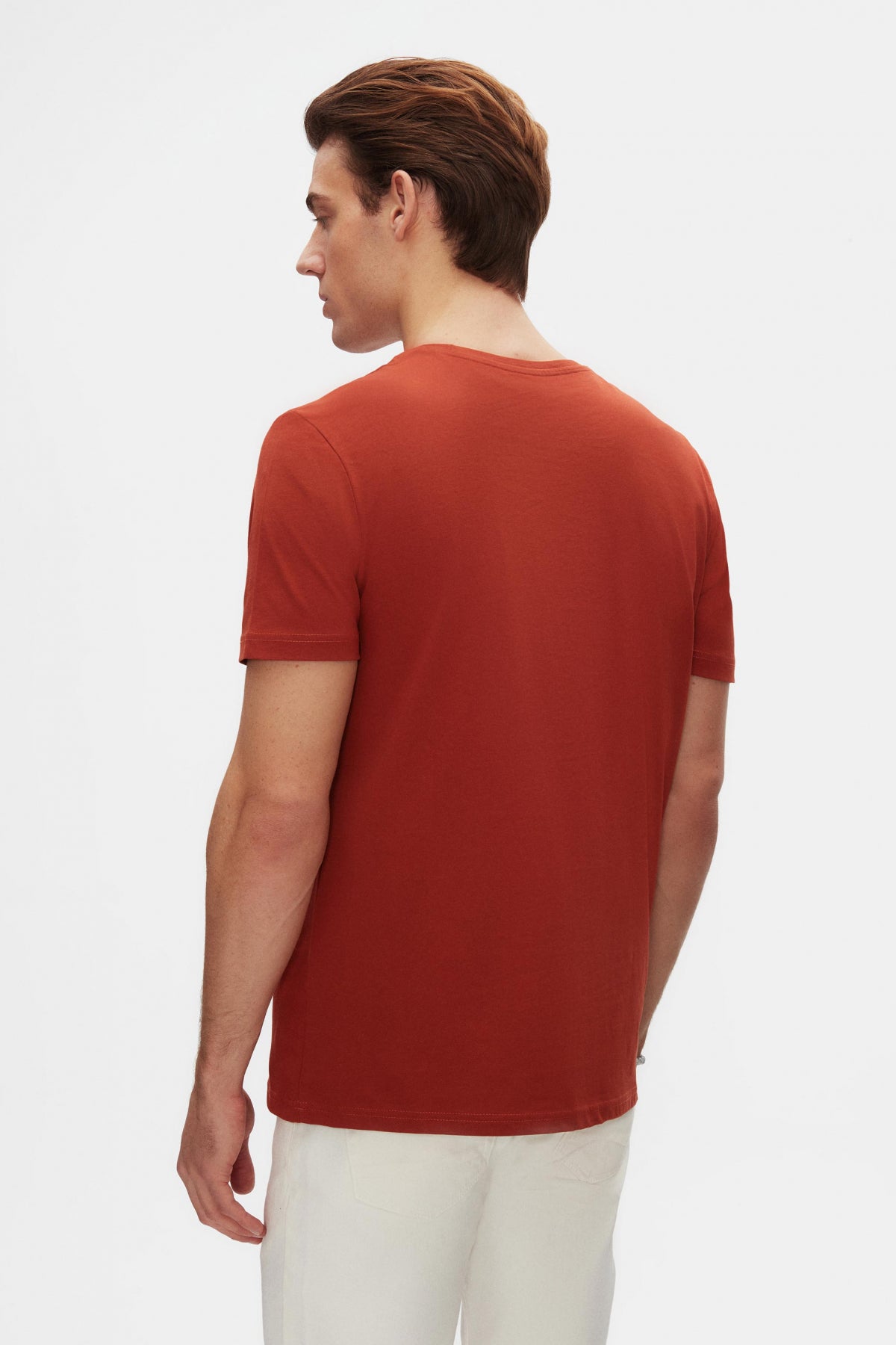 Ds Damat Comfort 100% Cotton T-Shirt - Off White