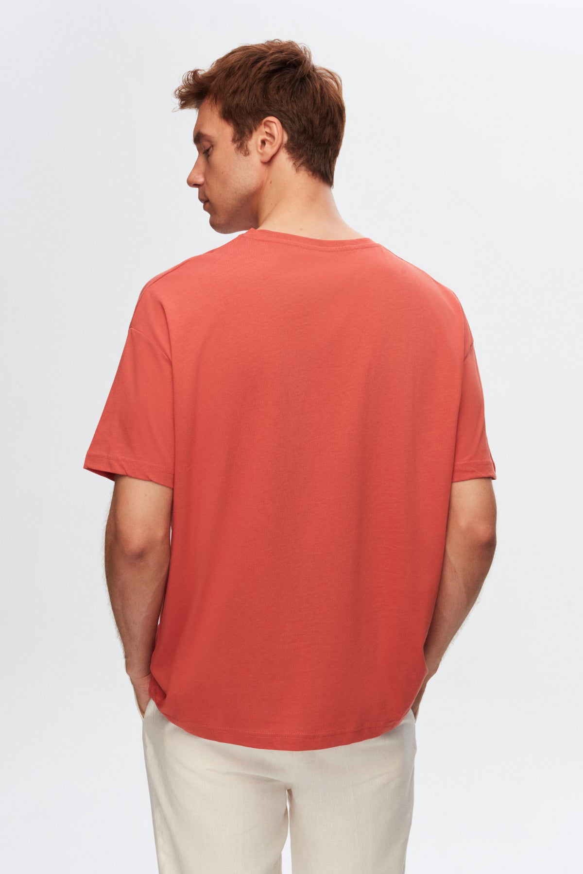 Ds Damat Comfort 100% Cotton T-Shirt - Off White