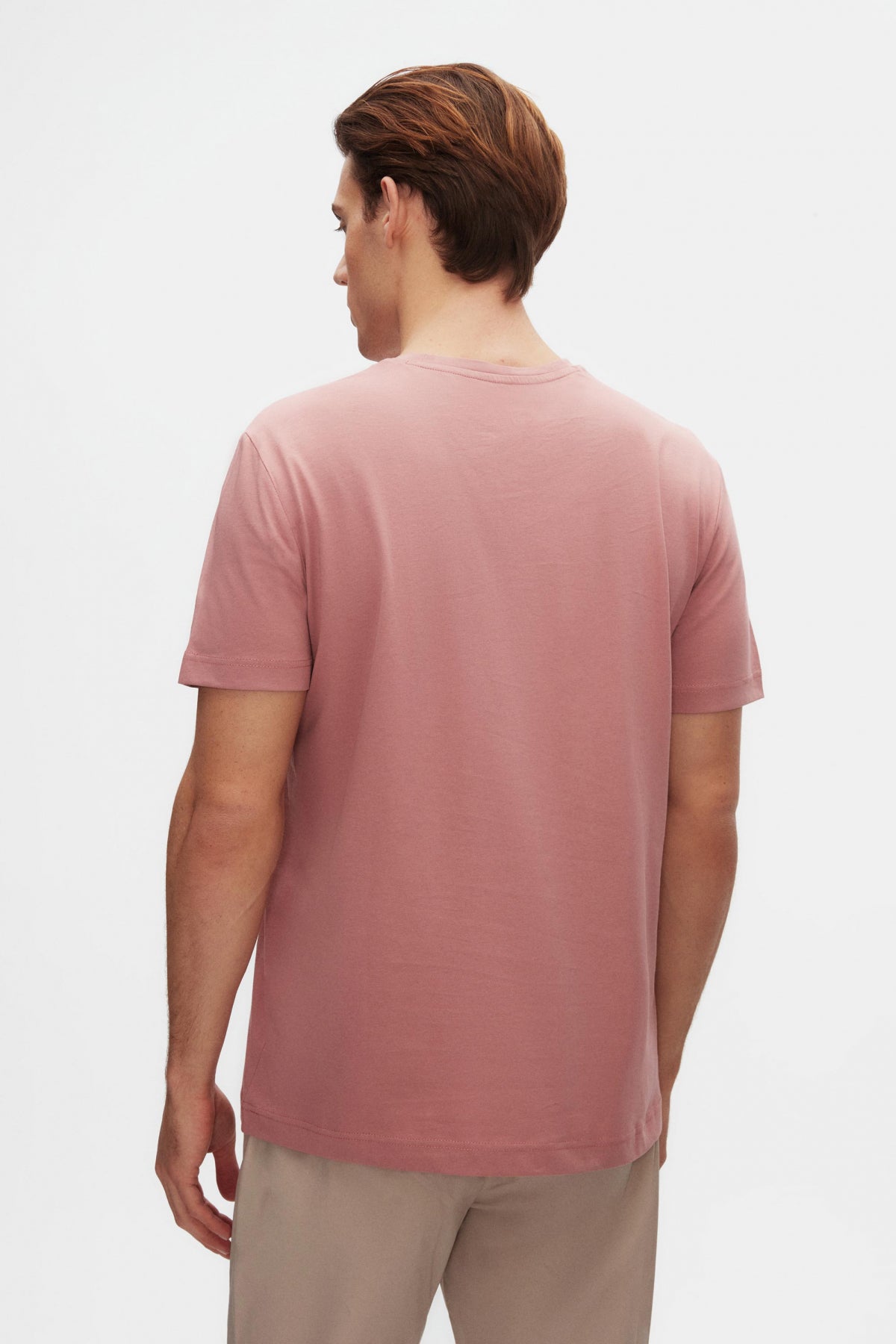 Ds Damat Comfort 100% Cotton T-Shirt - Pink