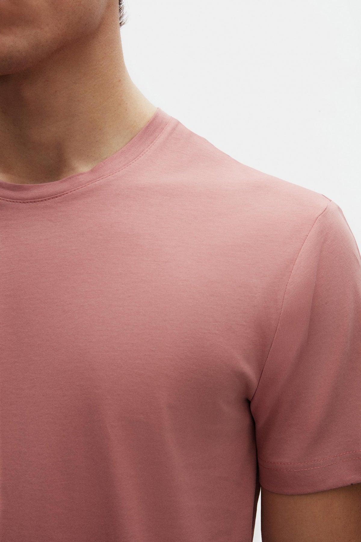 Ds Damat Comfort 100% Cotton T-Shirt - Pink