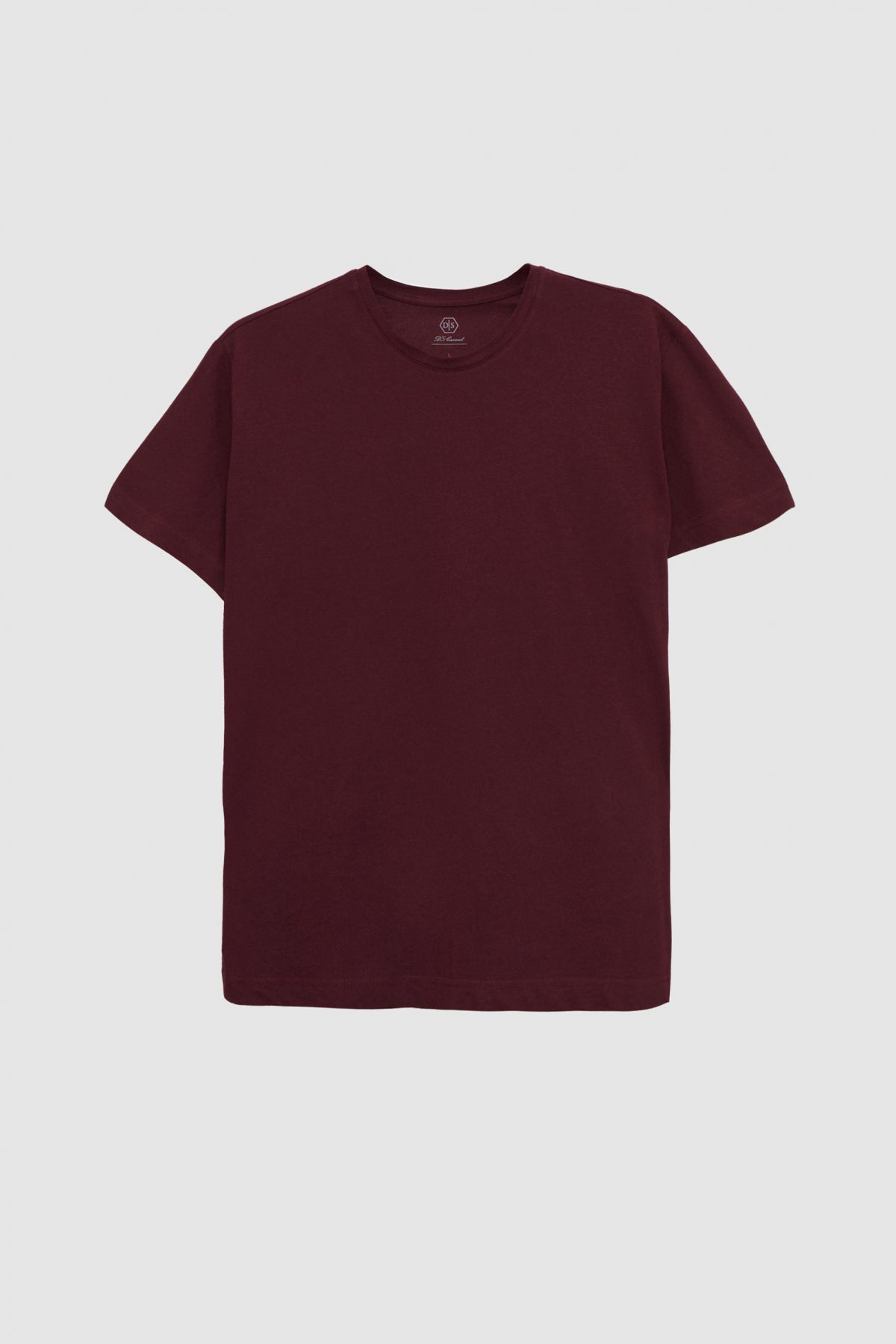 Ds Damat Comfort 100% Cotton T-Shirt - Plum