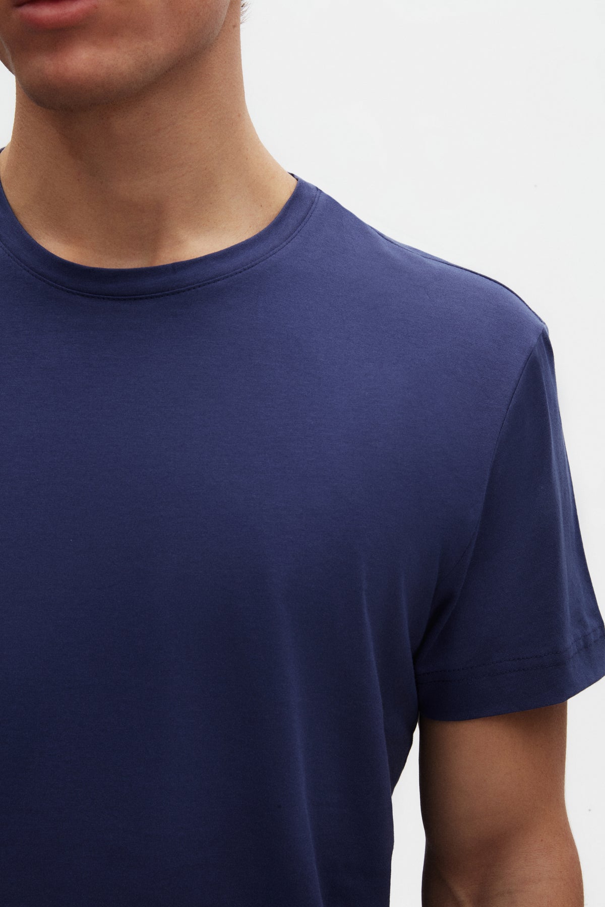Ds Damat Comfort 100% Cotton T-Shirt - Purple
