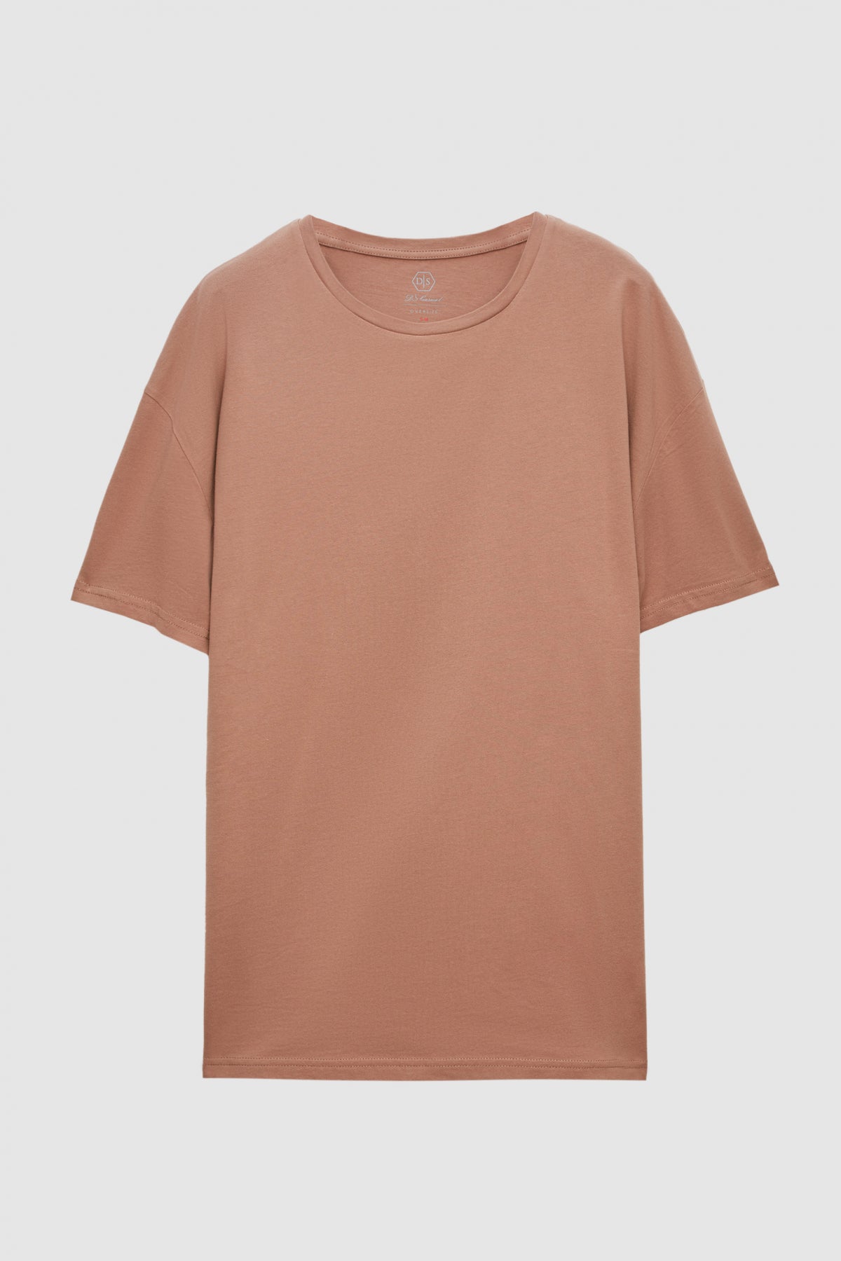 Ds Damat Comfort 100% Cotton T-Shirt - Taupe