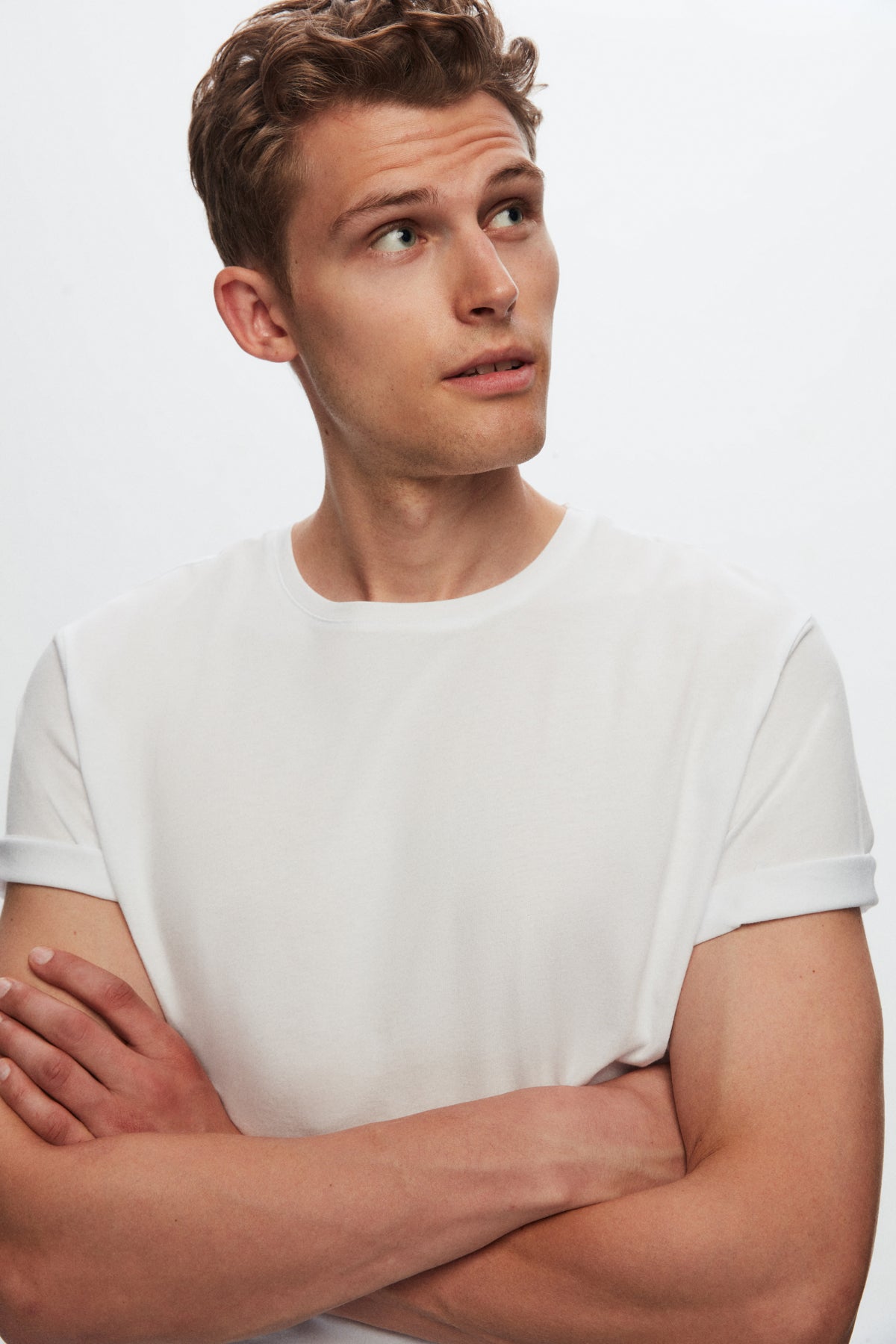 Ds Damat Comfort 100% Cotton T-Shirt - White