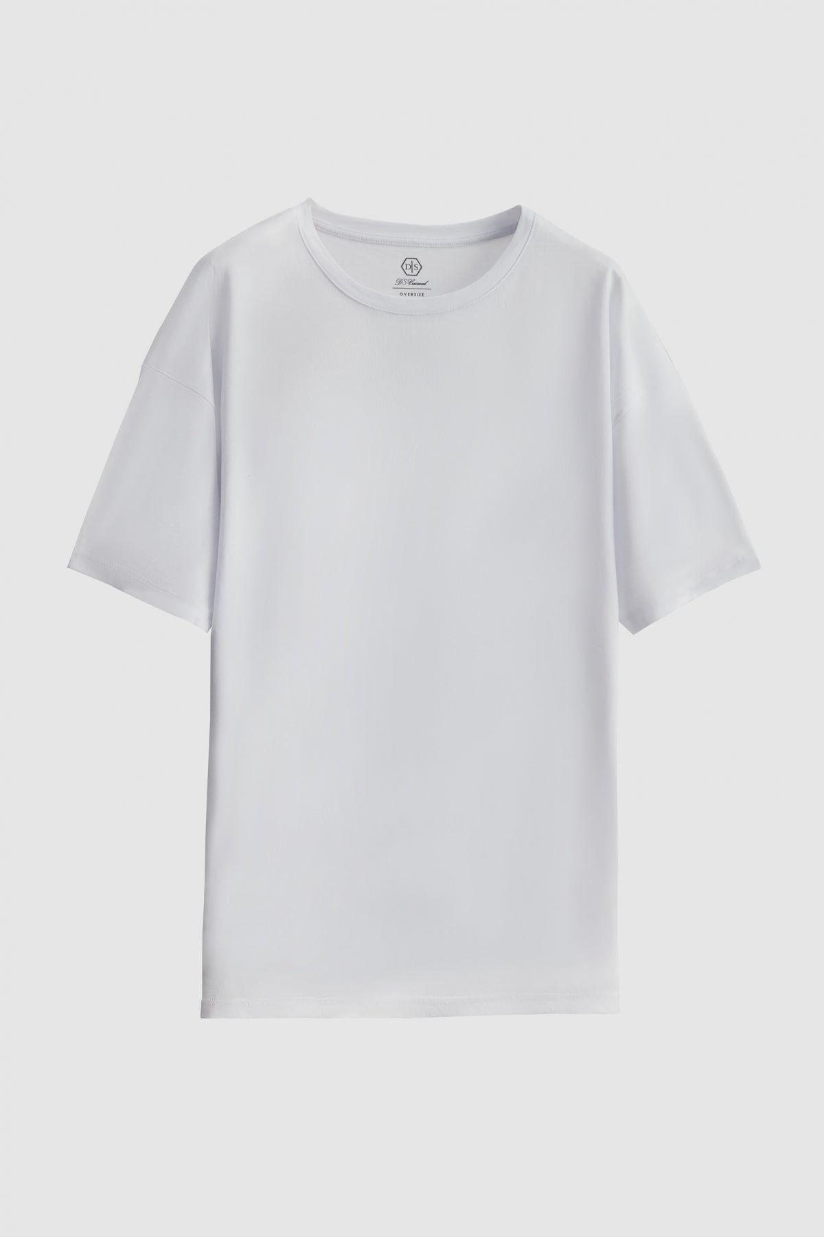 Ds Damat Comfort 100% Cotton T-Shirt - White