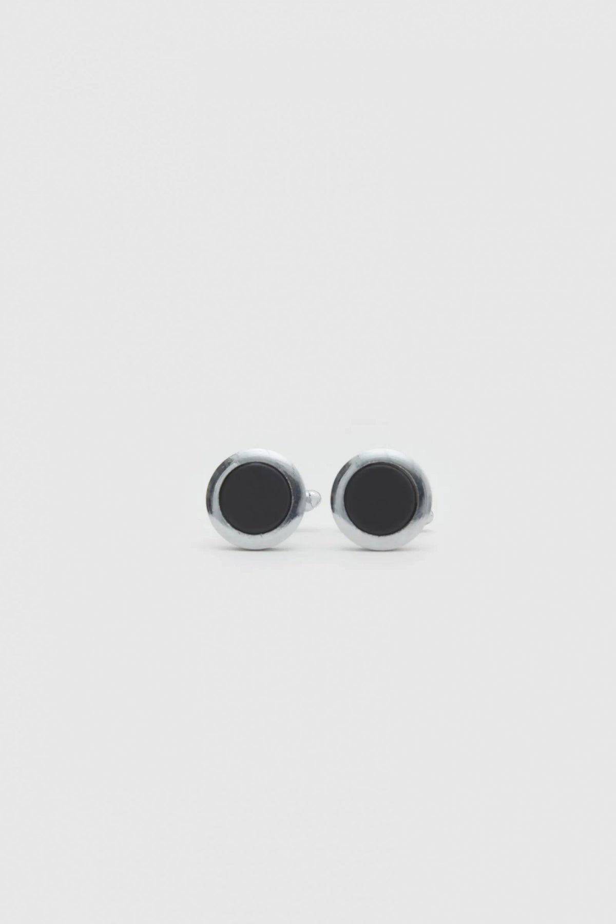 Ds Damat Cufflinks - Silver Black