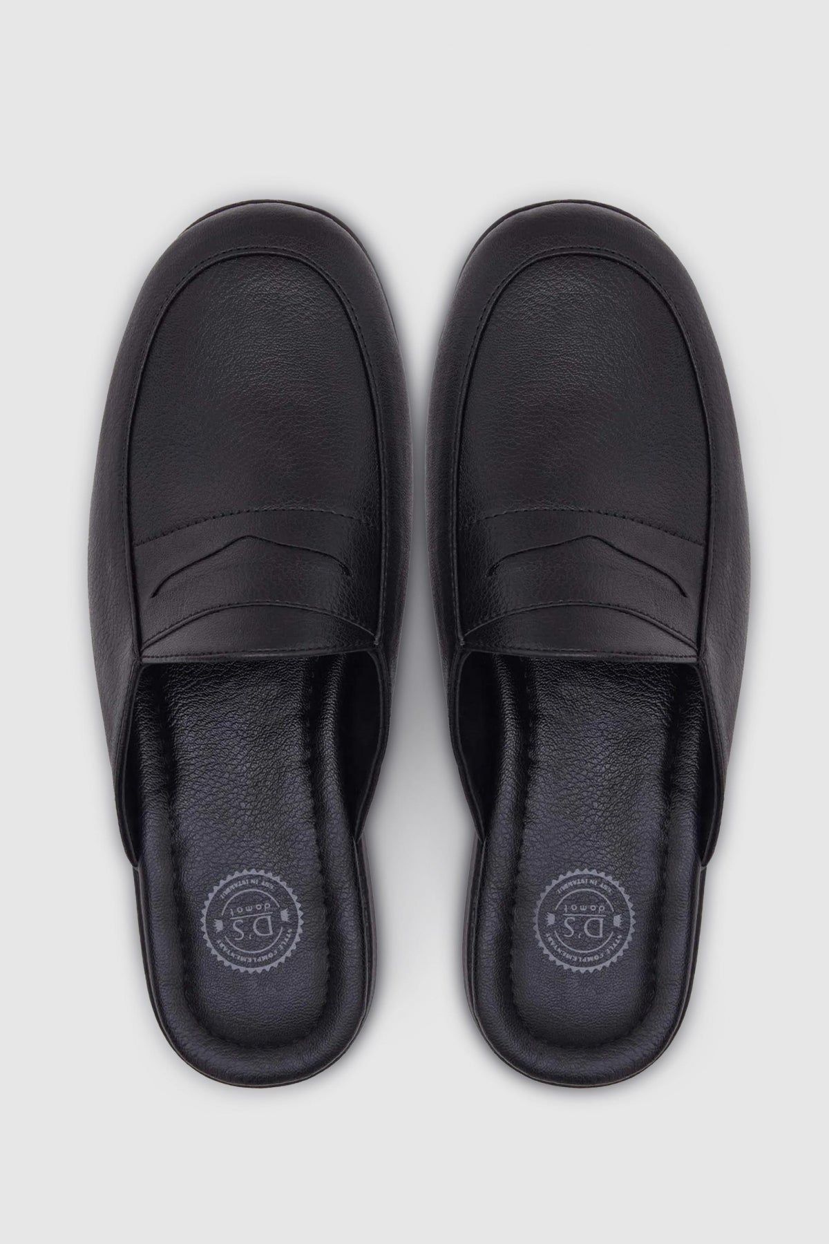 Ds Damat Guest Dowry Groom Men's Slippers - Black