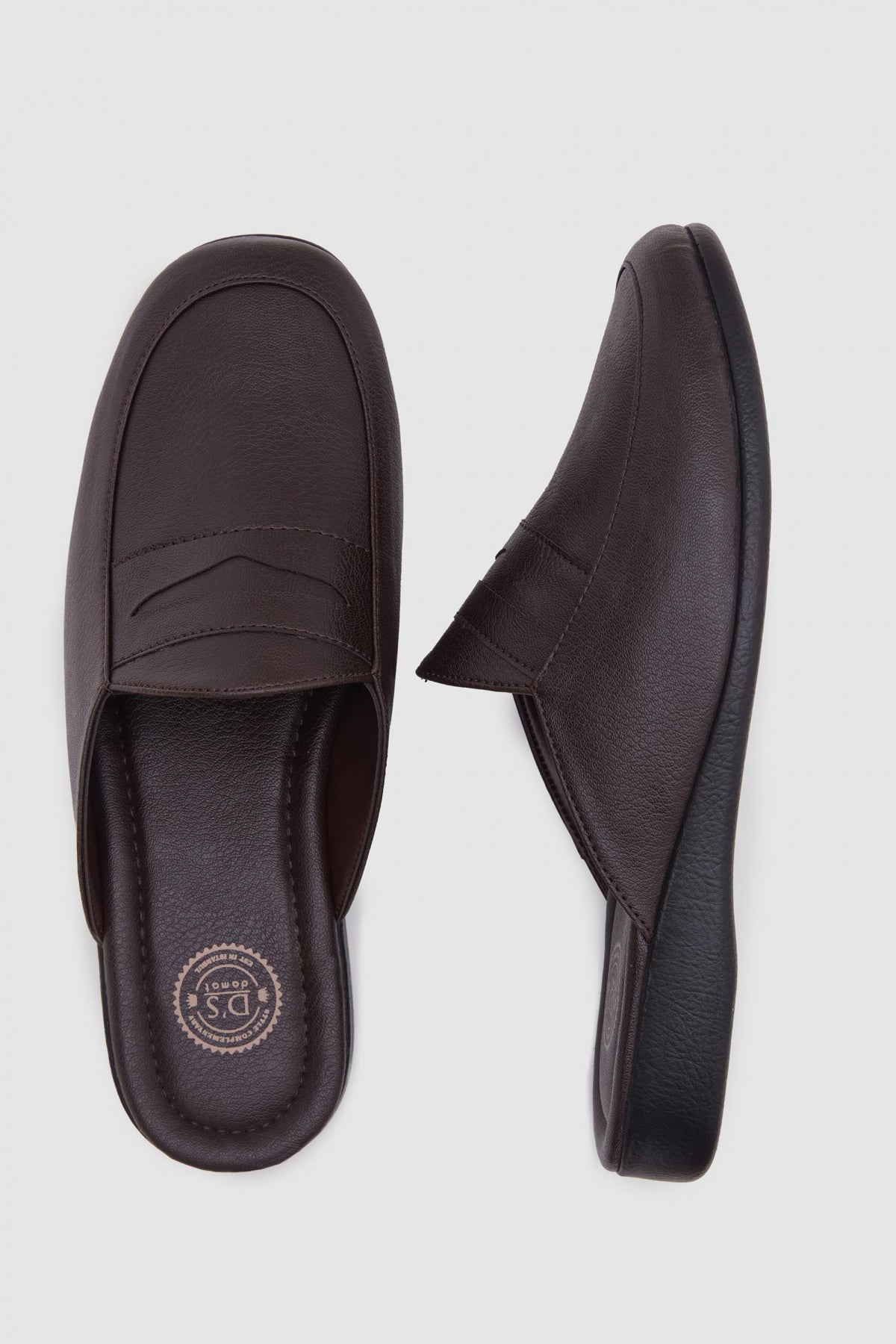 Ds Damat Guest Dowry Groom Men's Slippers - Brown