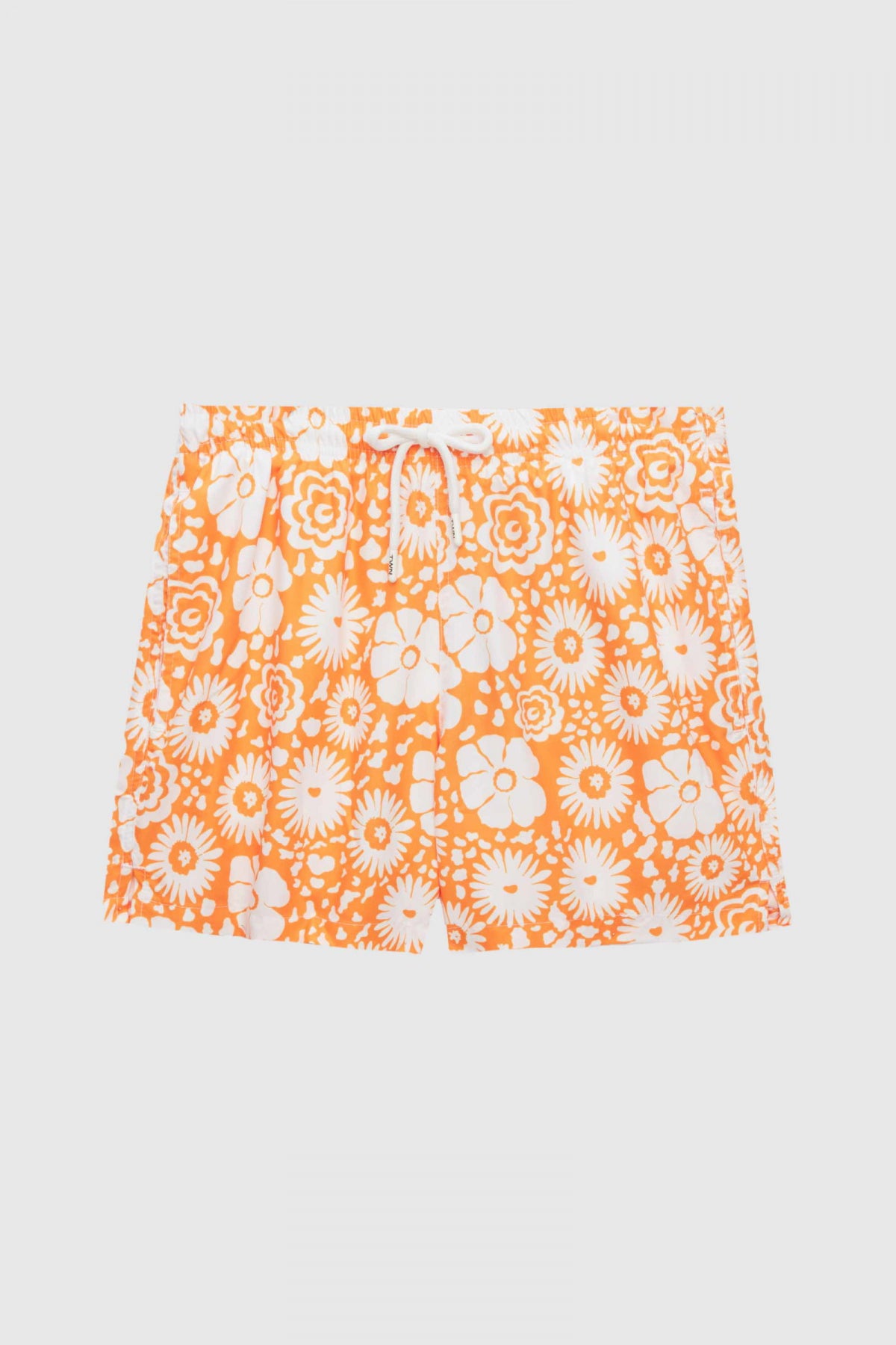 Ds Damat Microfiber 85x150 cm Beach Towel Shorts Swimwear Set - Orange