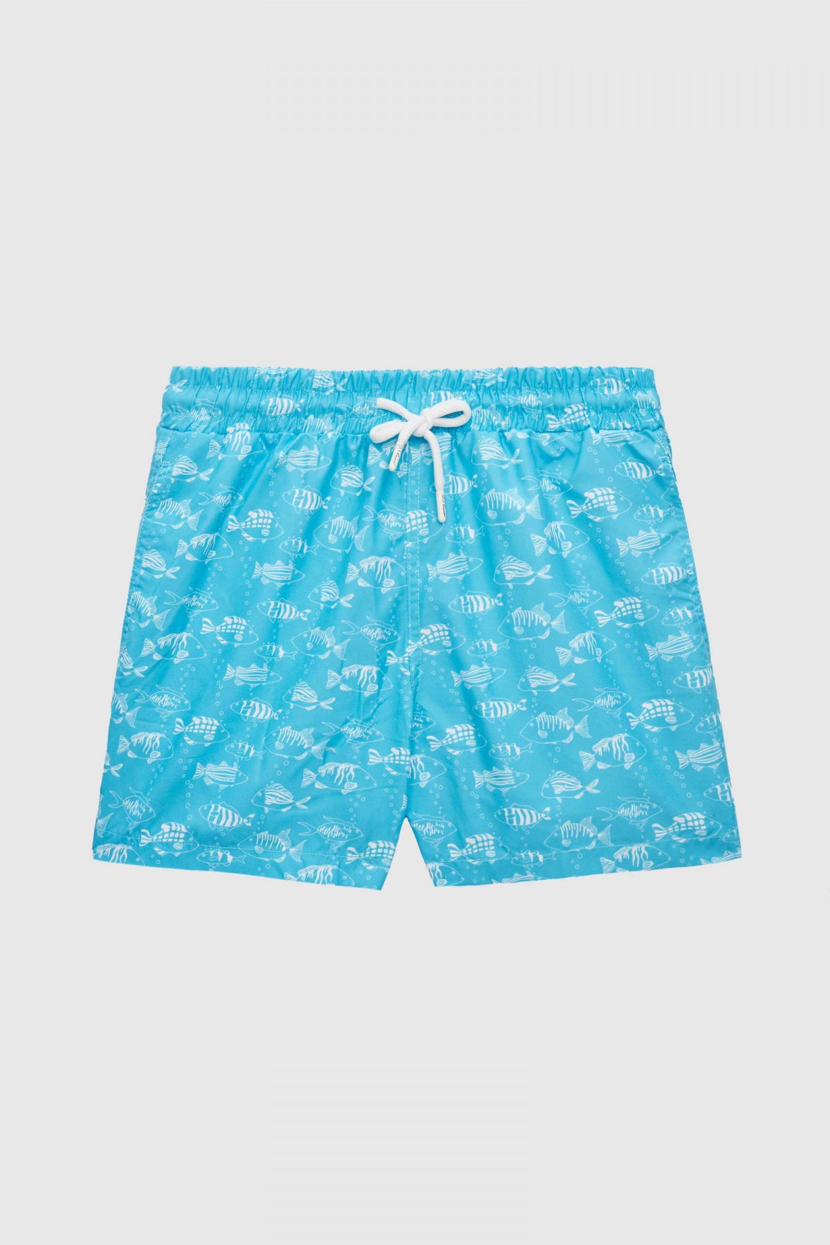 Ds Damat Microfiber 85x150 cm Beach Towel Shorts Swimwear Set - Turquoise