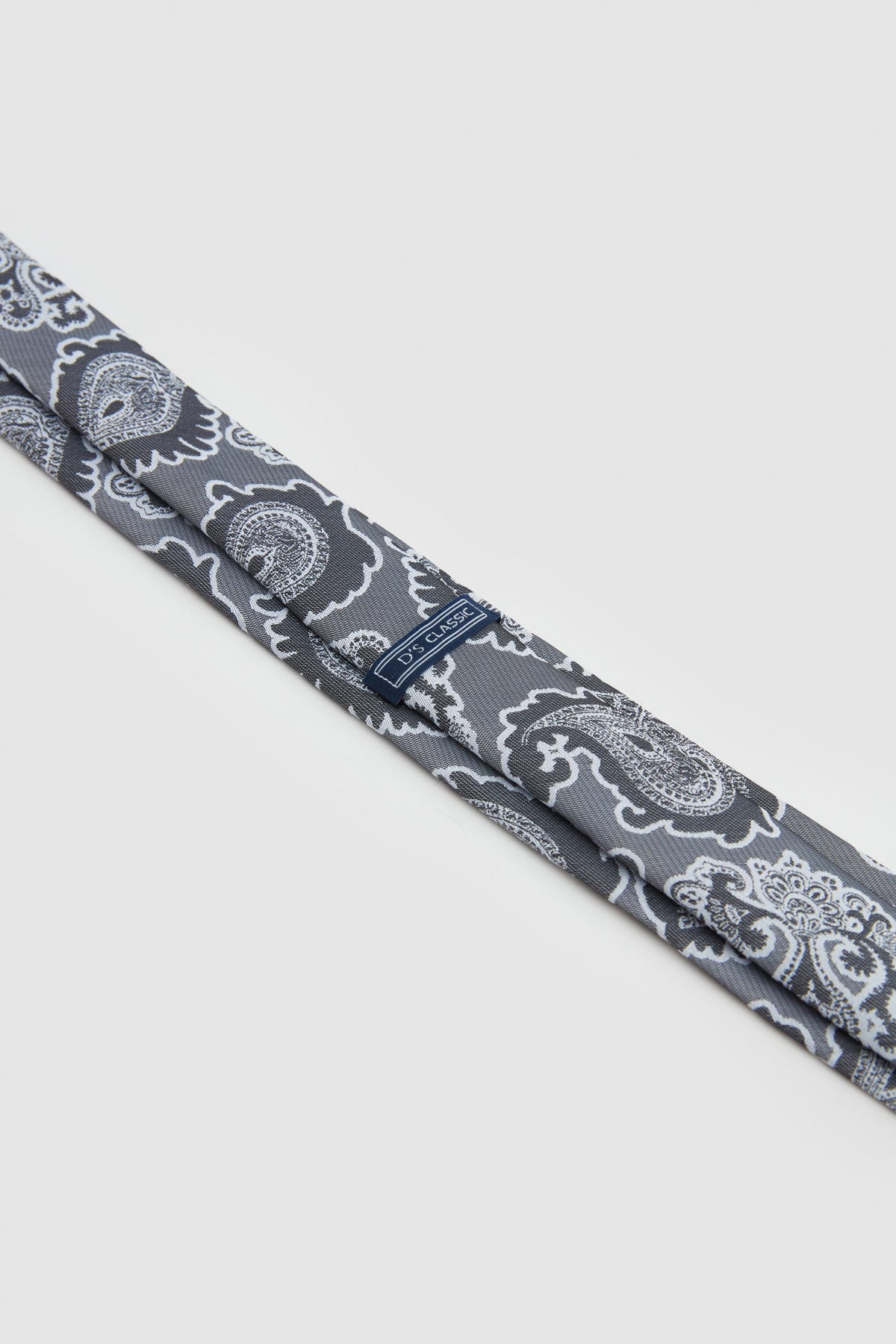 Ds Damat Patterned 5.5 cm Tie - Gray