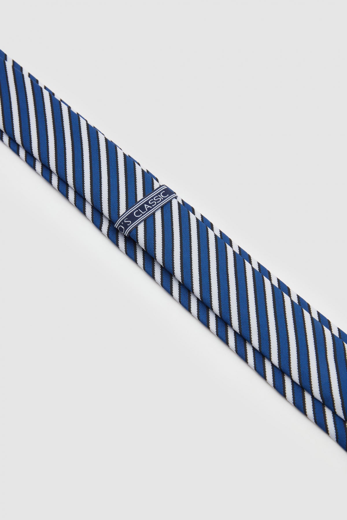 Ds Damat Patterned 5.5 cm Tie - Navy Blue