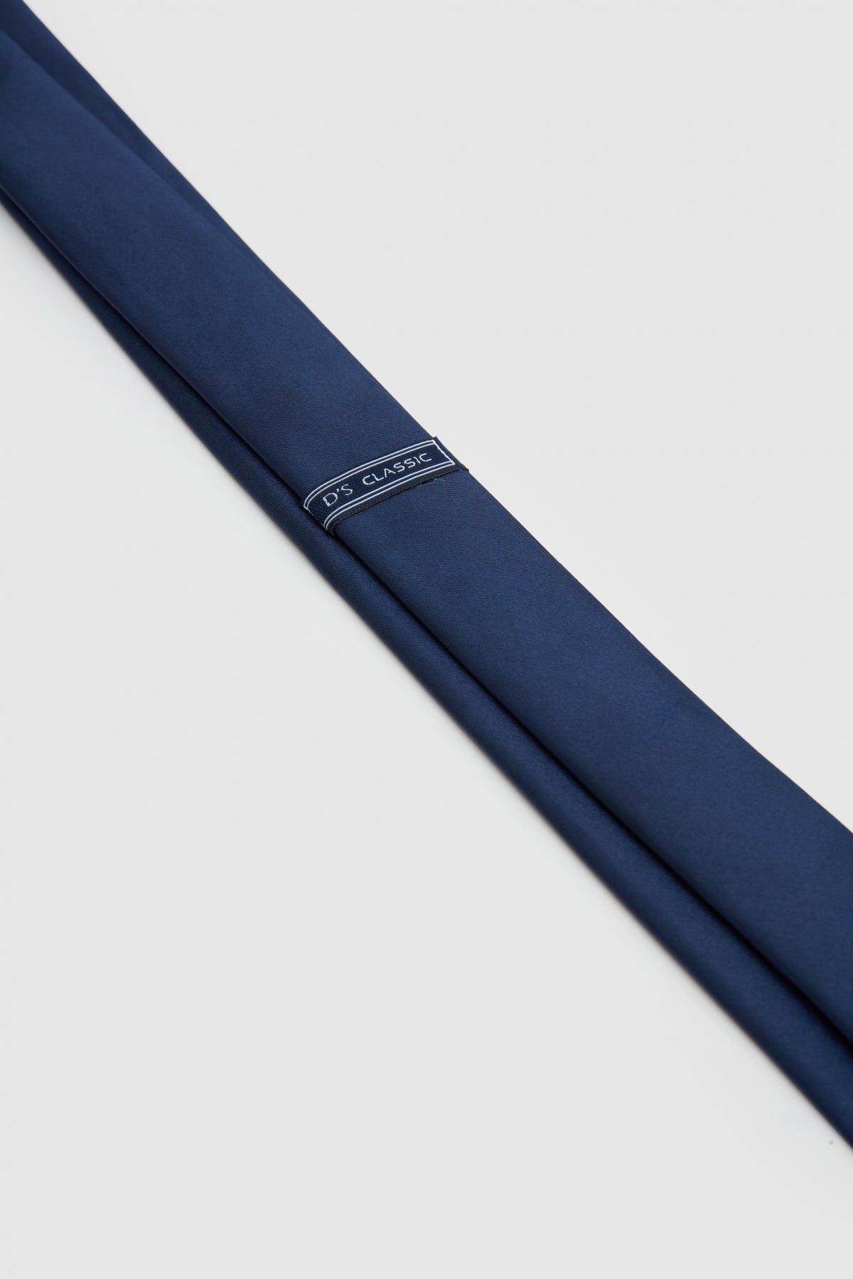 Ds Damat Plain 4 cm Tie - Navy Blue