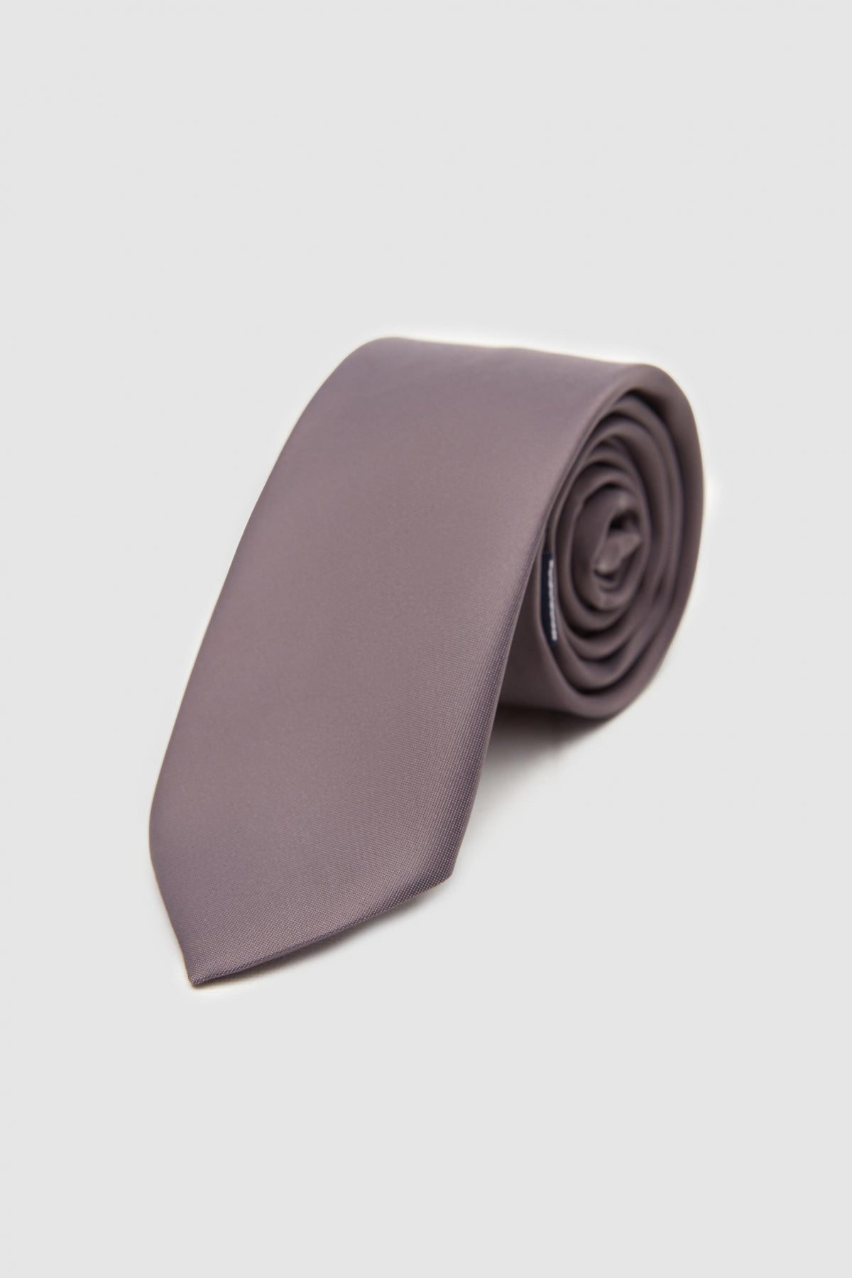 Ds Damat Plain 5.5 cm Tie - Gray