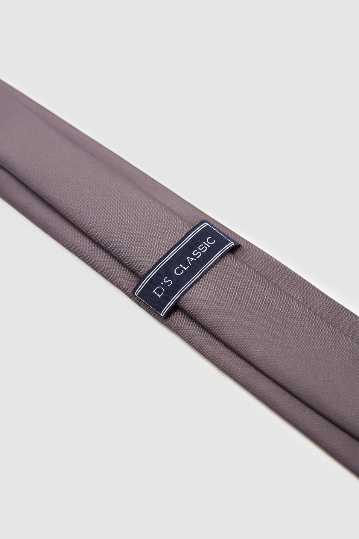 Ds Damat Plain 5.5 cm Tie - Gray
