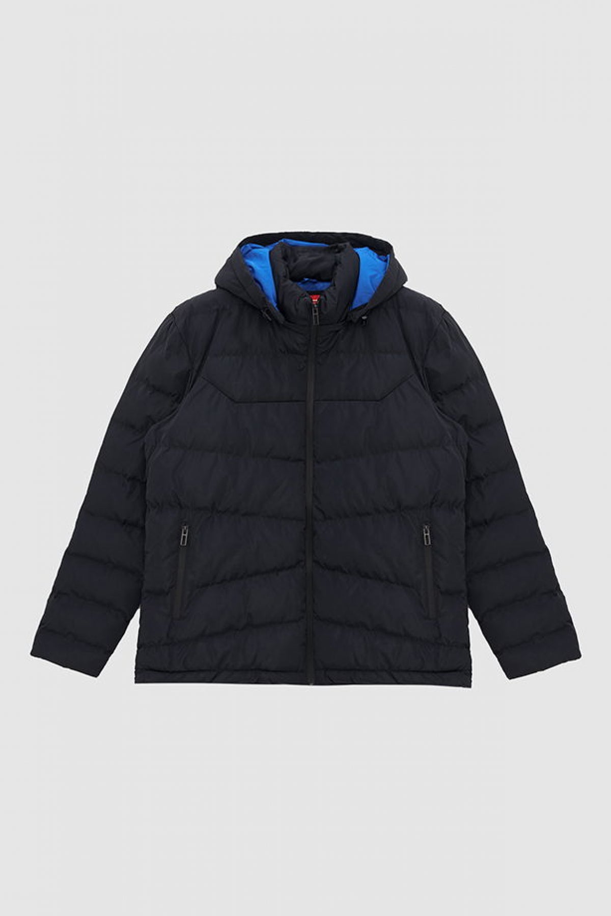 Ds Damat Regular Fit Hooded Puffer Jacket - Navy Blue