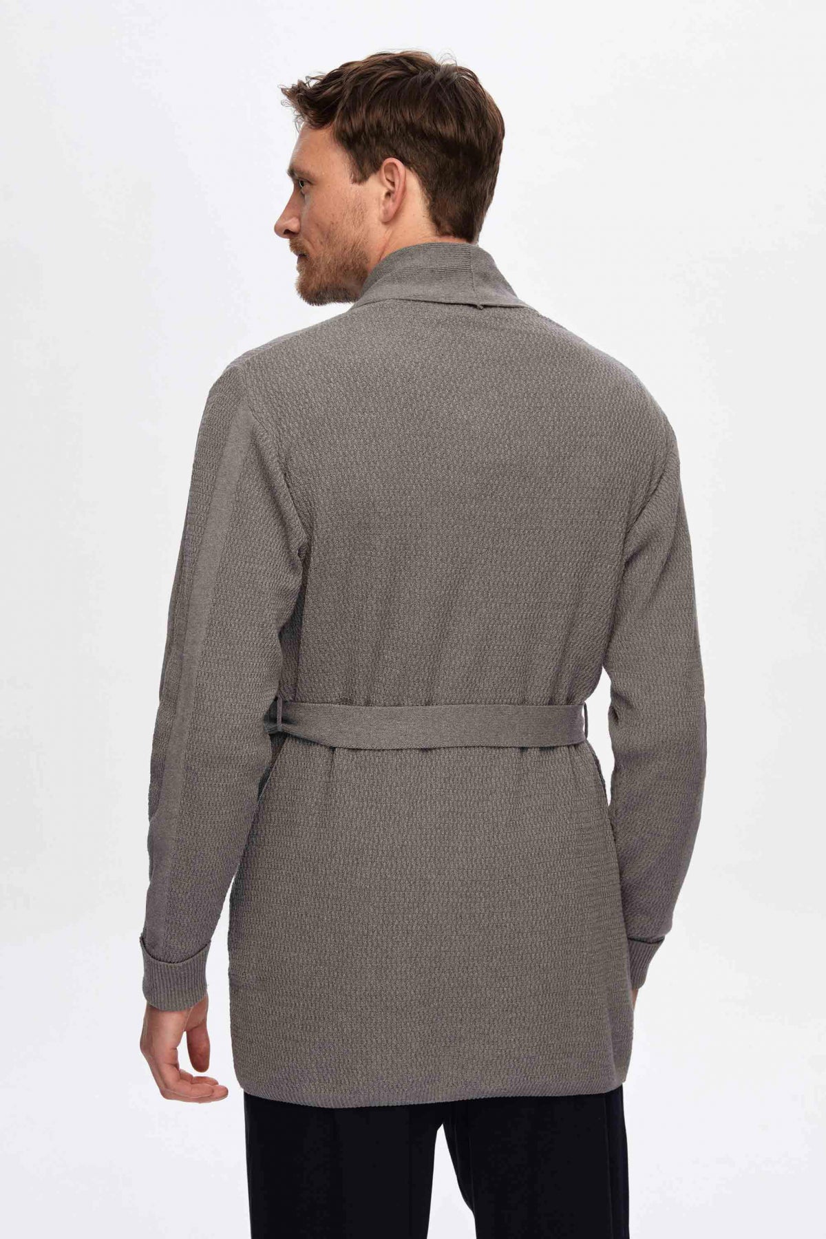 Ds Damat Regular Fit Robe - Gray