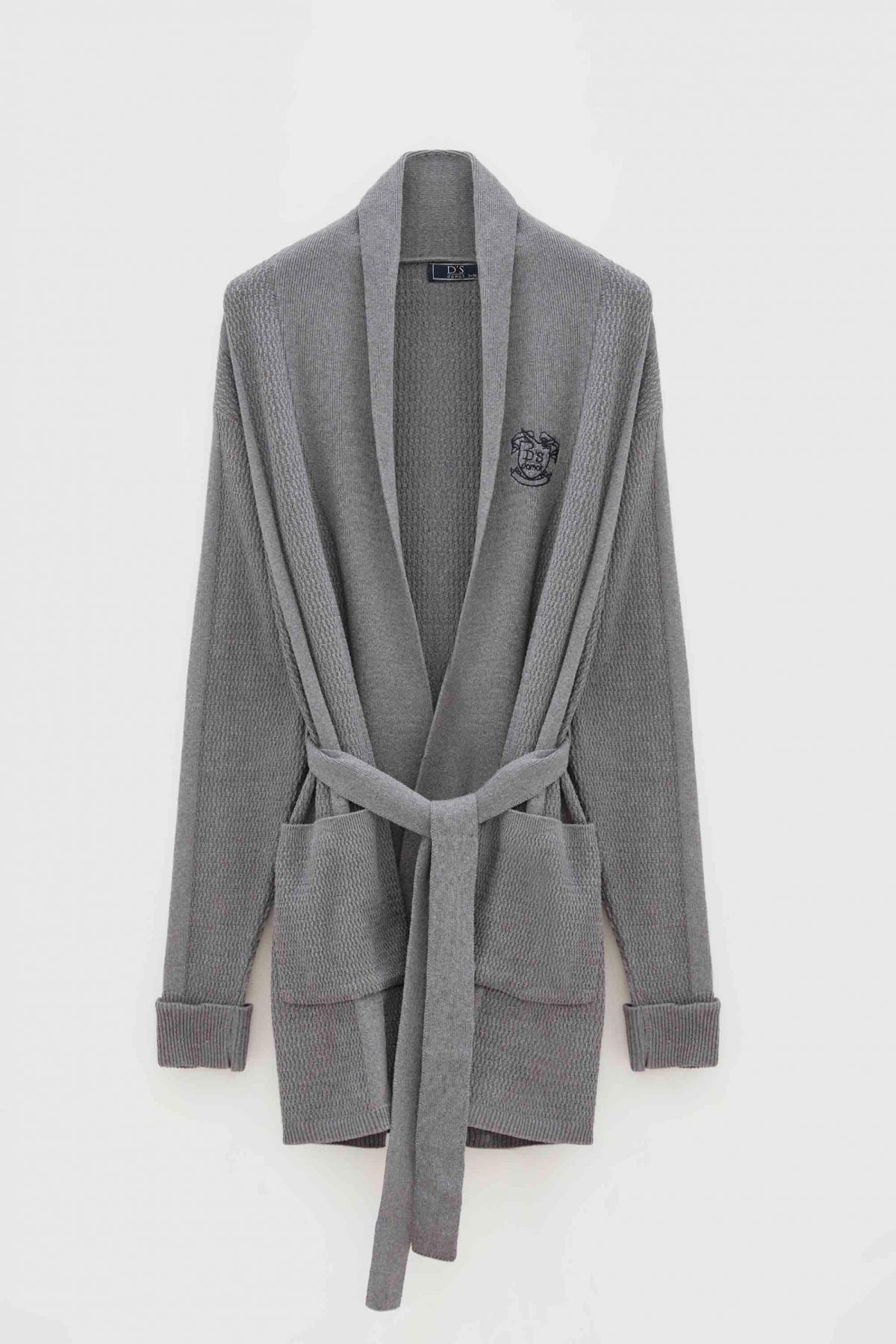 Ds Damat Regular Fit Robe - Gray