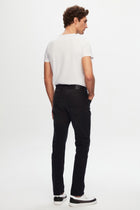 Ds Damat Slim Fit Plain Jean 5-Pocket Stretchable Washed Denim Pants  - Anthracite
