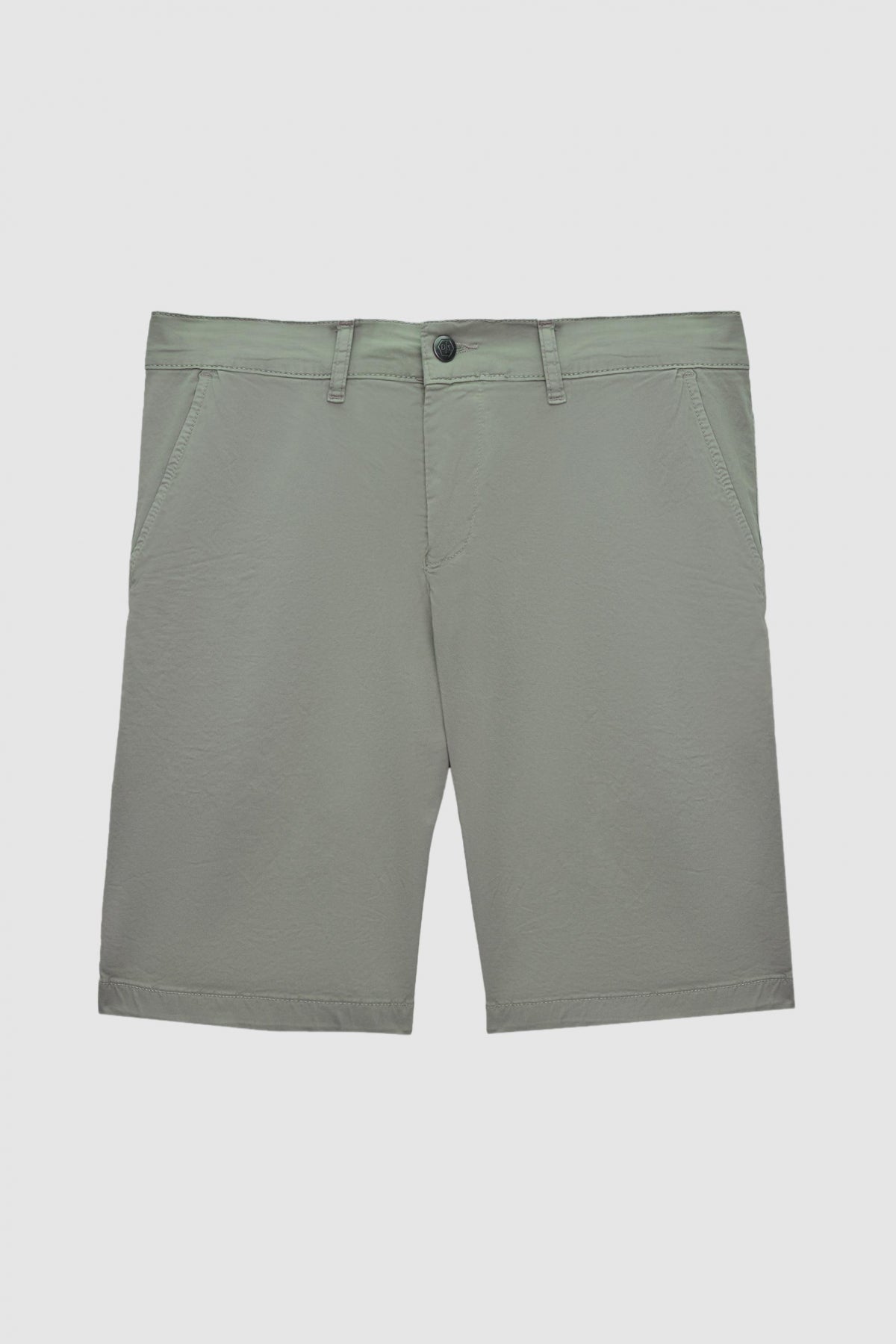 Ds Damat Slim Fit Side Pocket Cotton Chino Shorts - Mint