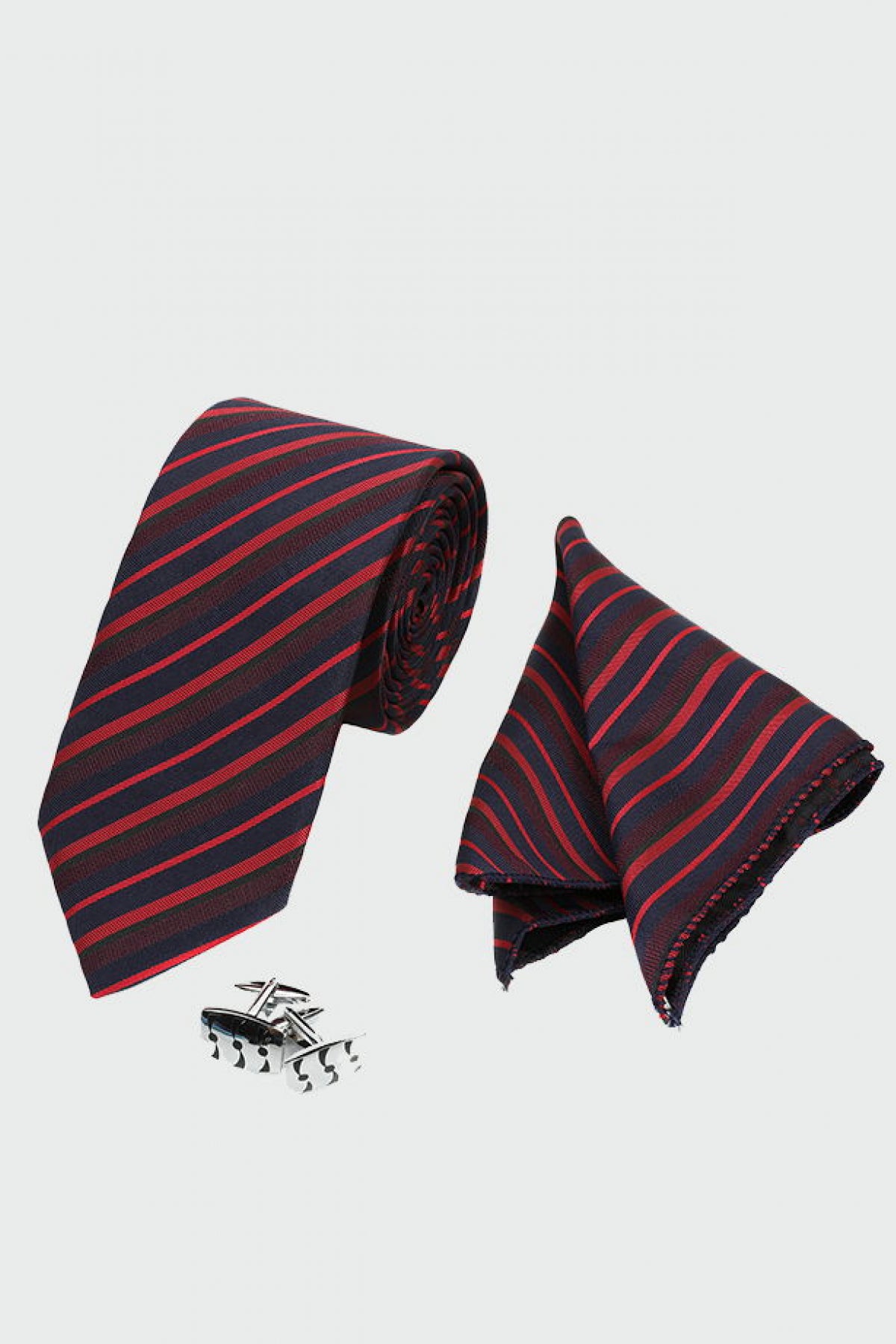 Ds Damat Tie-Handkerchief-Cufflinks Accessories Sets - Standard