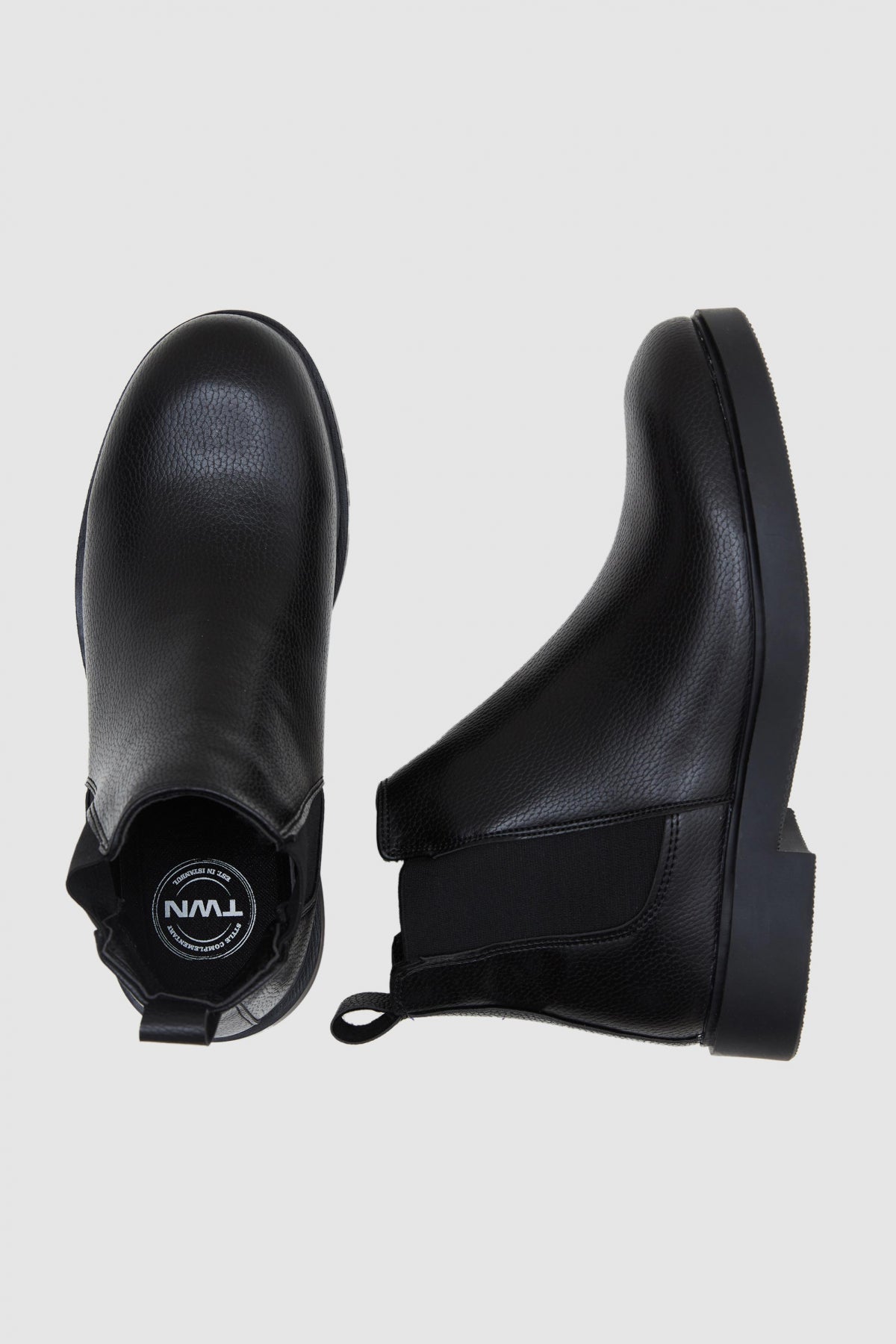 Twn Seasonal Chelsea Boots - Black