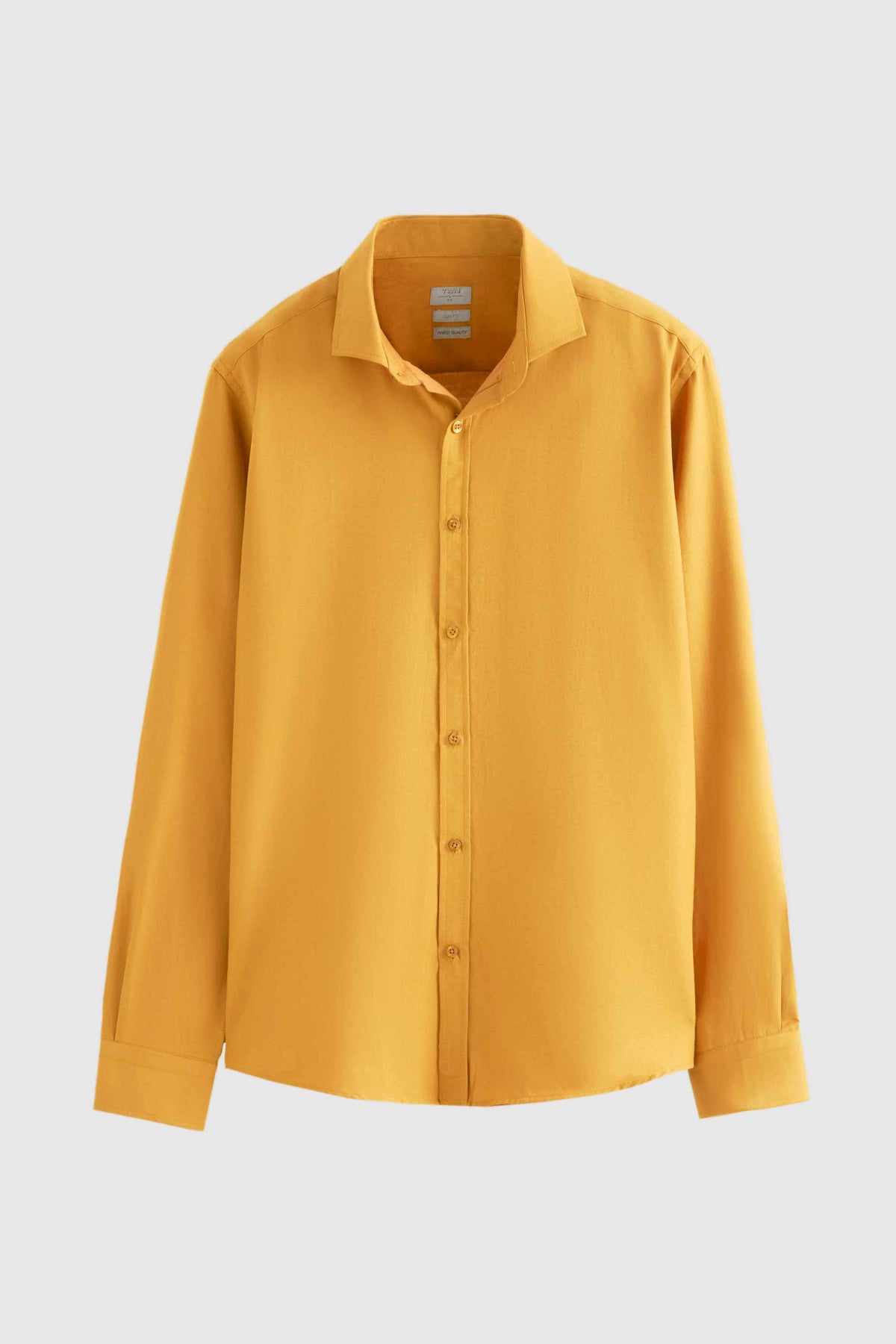 Twn Slim Fit Oxford Shirt - Mustard