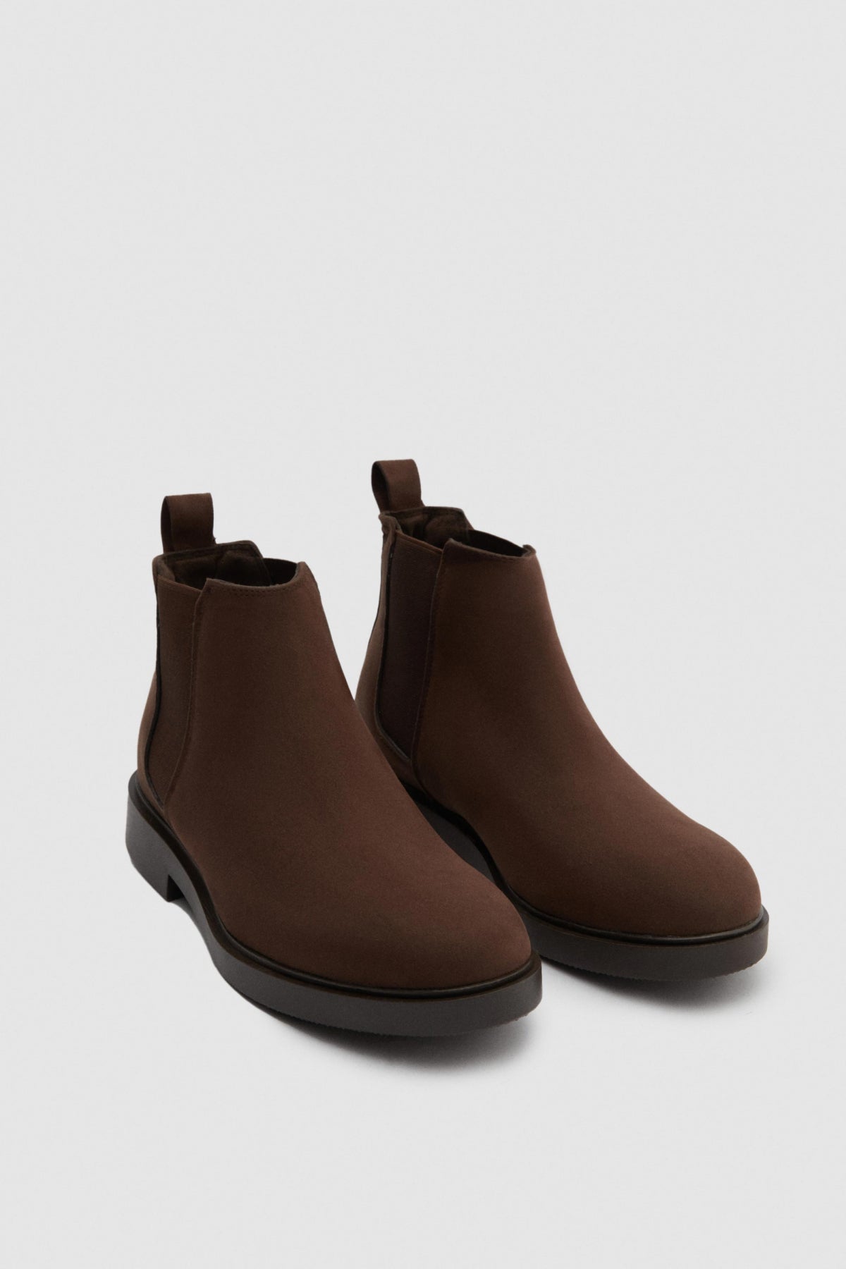 Twn Suede Chelsea Boots - Brown