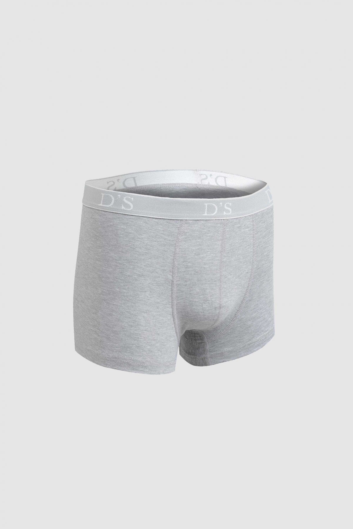 Ds Damat 100% Cotton 2-Pack Undershirt and Boxer Set  - Gray