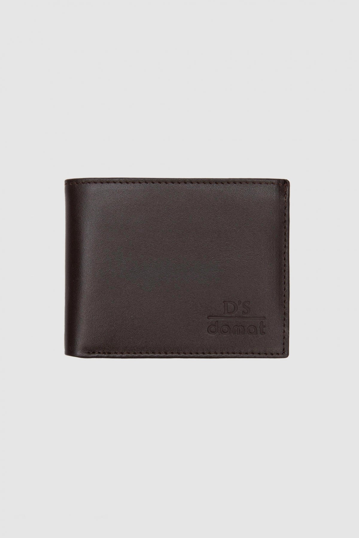 Ds Damat Boxed Genuine Leather Wallet  - Brown