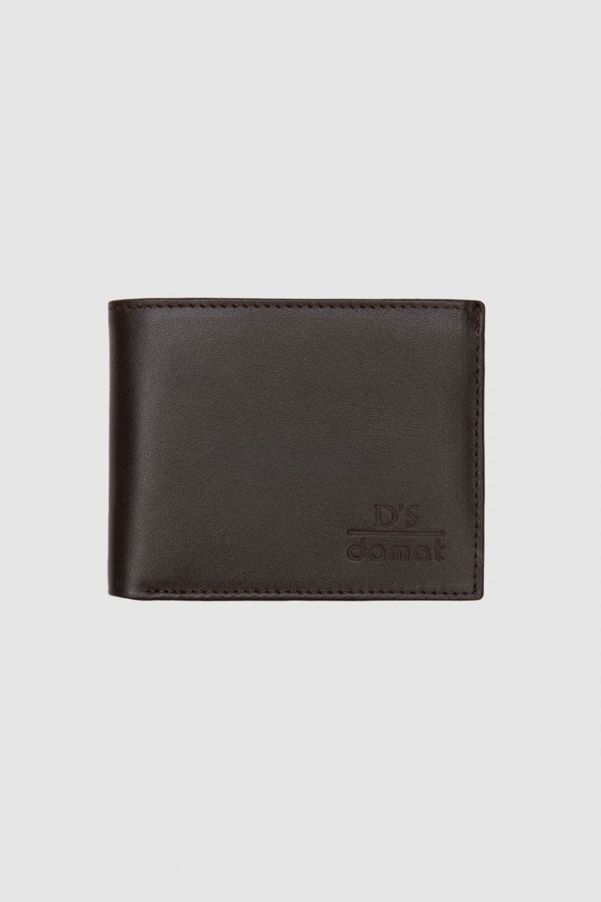 Ds Damat Boxed Genuine Leather Wallet  - Brown