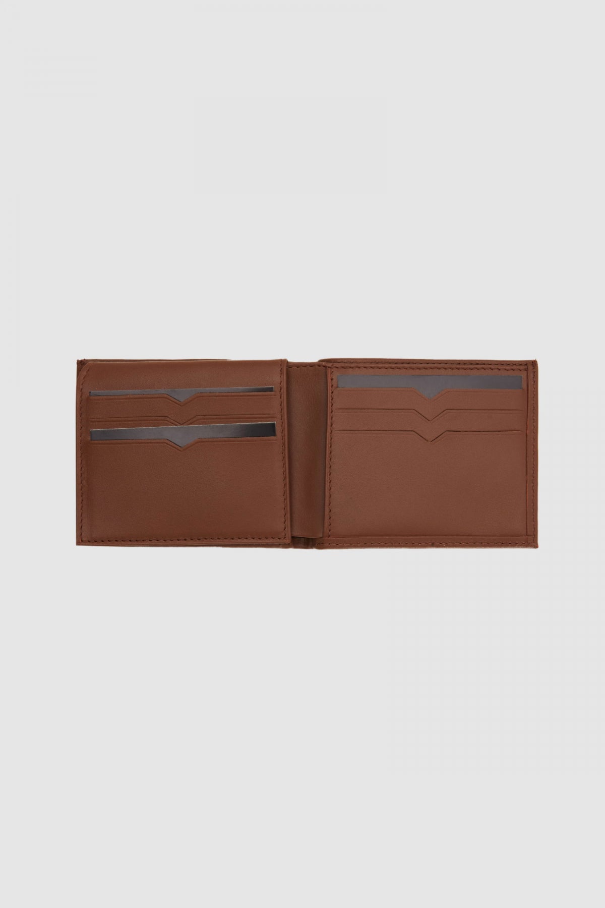 Ds Damat Boxed Genuine Leather Wallet  - Tan
