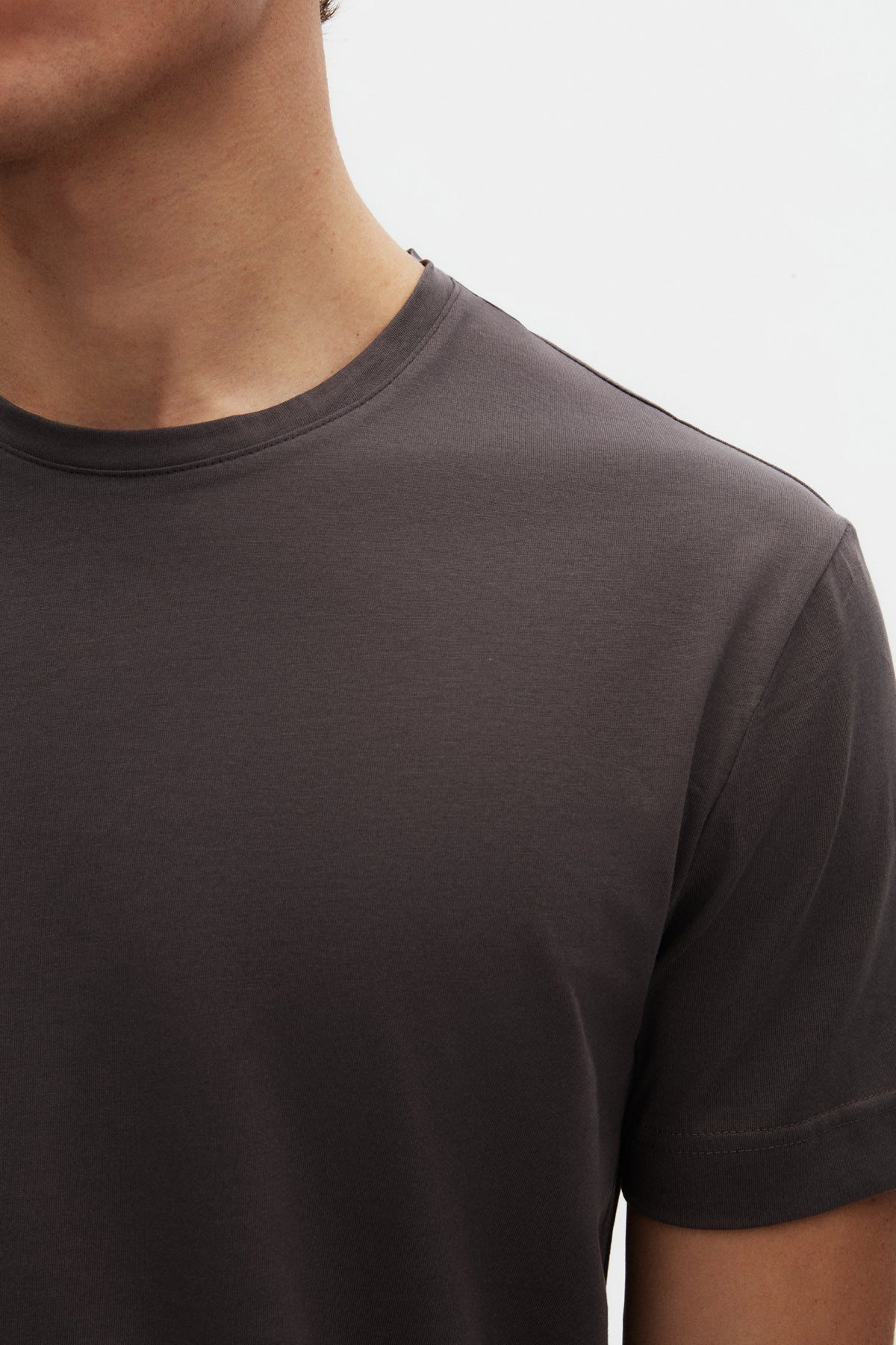 Ds Damat Comfort 100% Cotton T-Shirt  - Anthracite