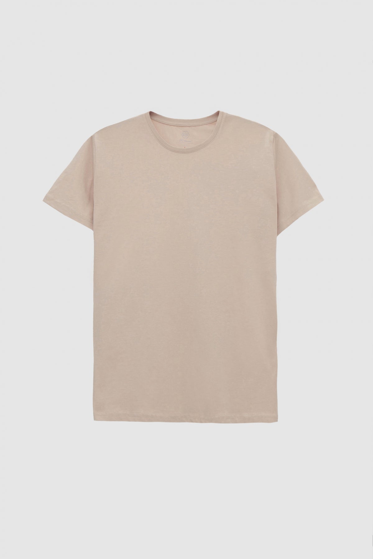 Ds Damat Comfort 100% Cotton T-Shirt  - Beige
