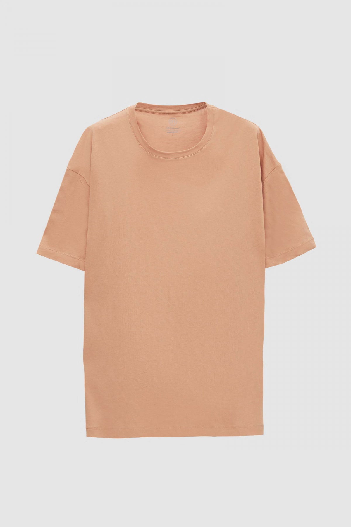 Ds Damat Comfort 100% Cotton T-Shirt  - Beige
