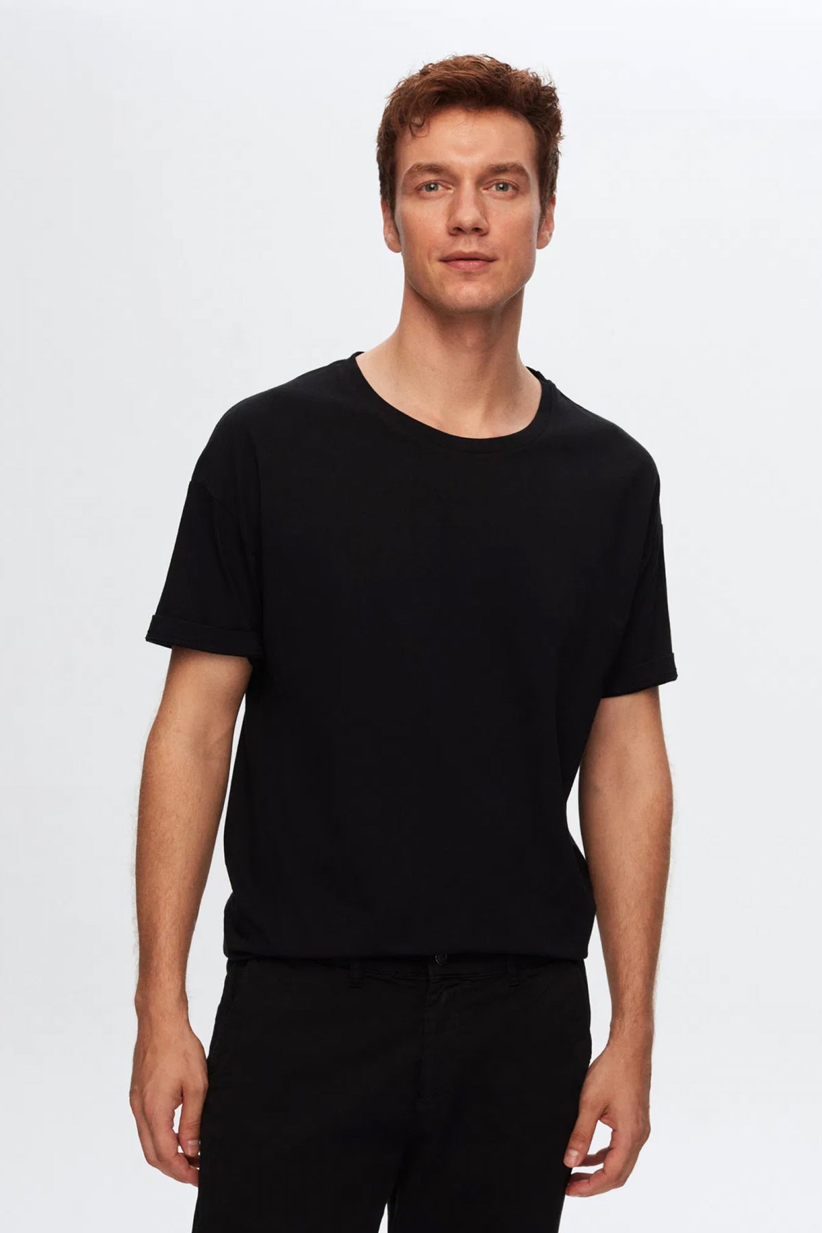 Ds Damat Comfort 100% Cotton T-Shirt  - Black