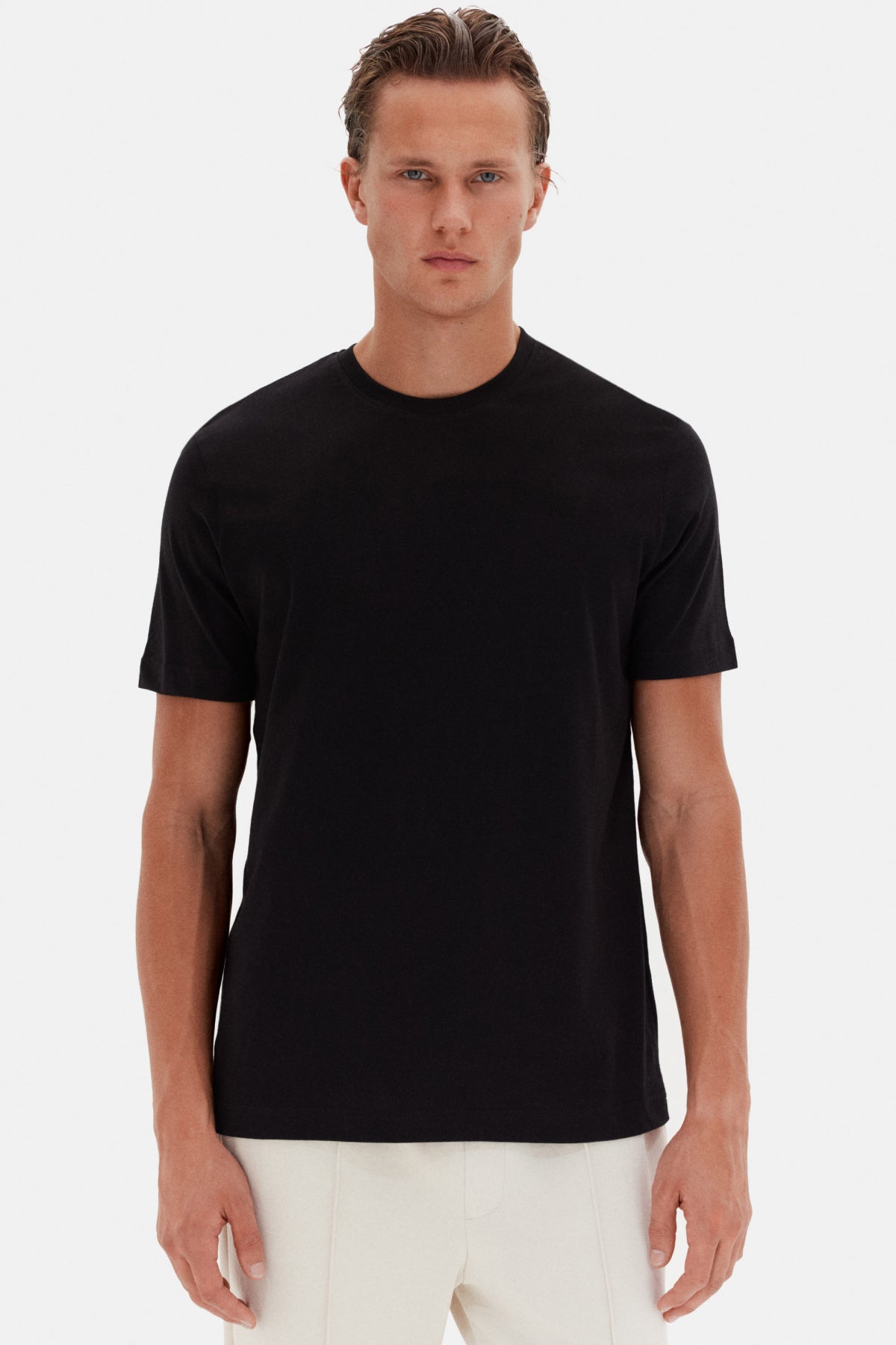 Ds Damat Comfort 100% Cotton T-Shirt  - Black