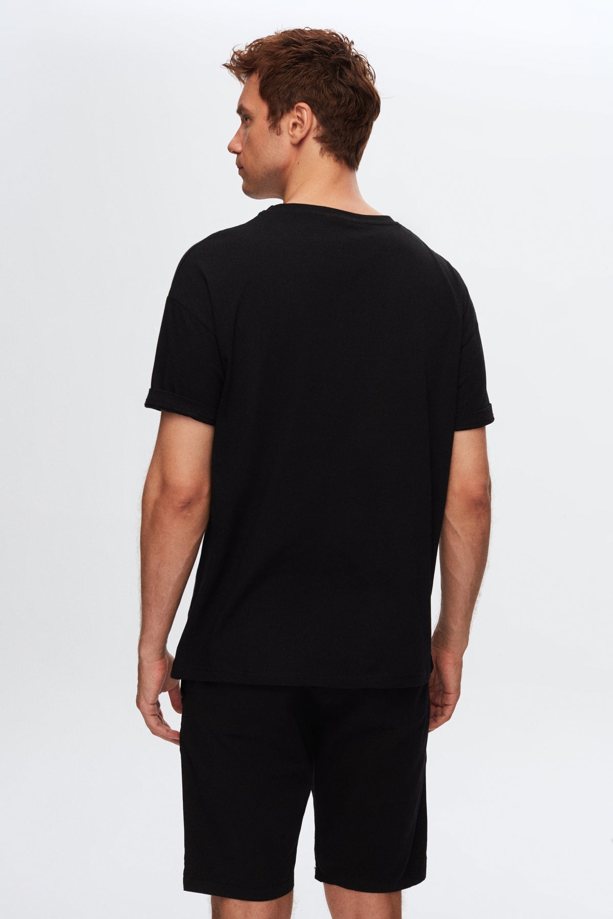 Ds Damat Comfort 100% Cotton T-Shirt  - Black