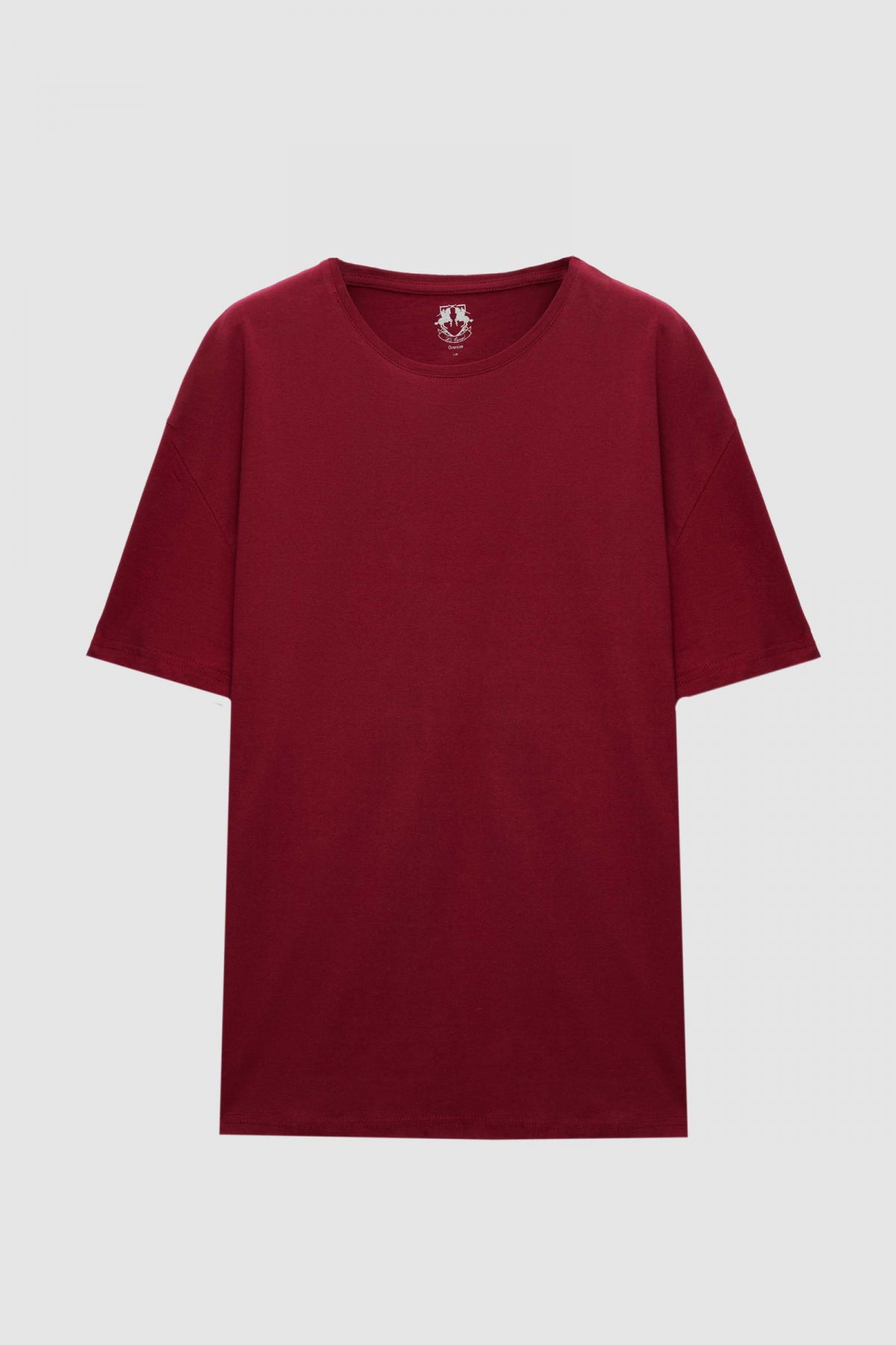 Ds Damat Comfort 100% Cotton T-Shirt  - Burgundy