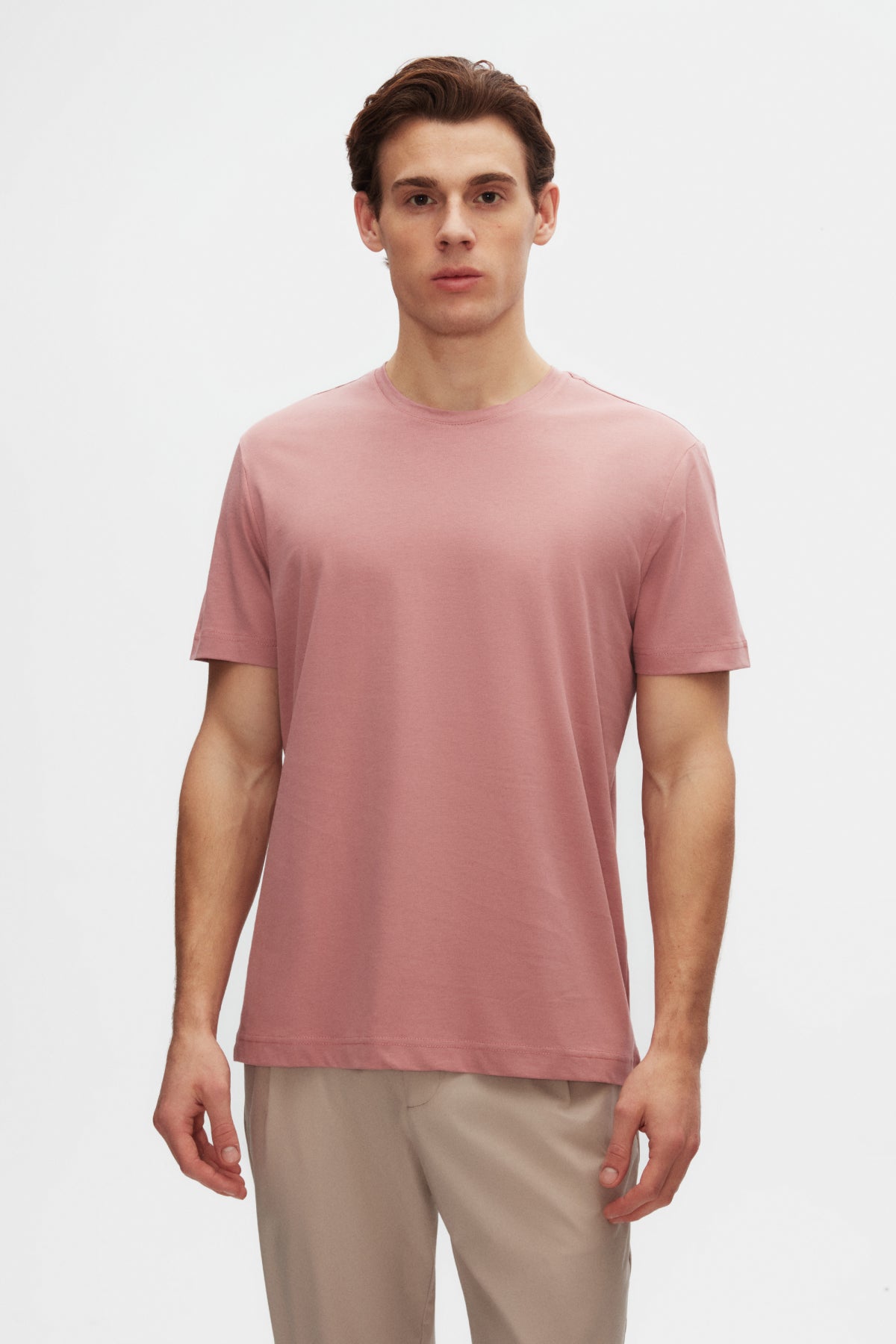 Ds Damat Comfort 100% Cotton T-Shirt  - Pink