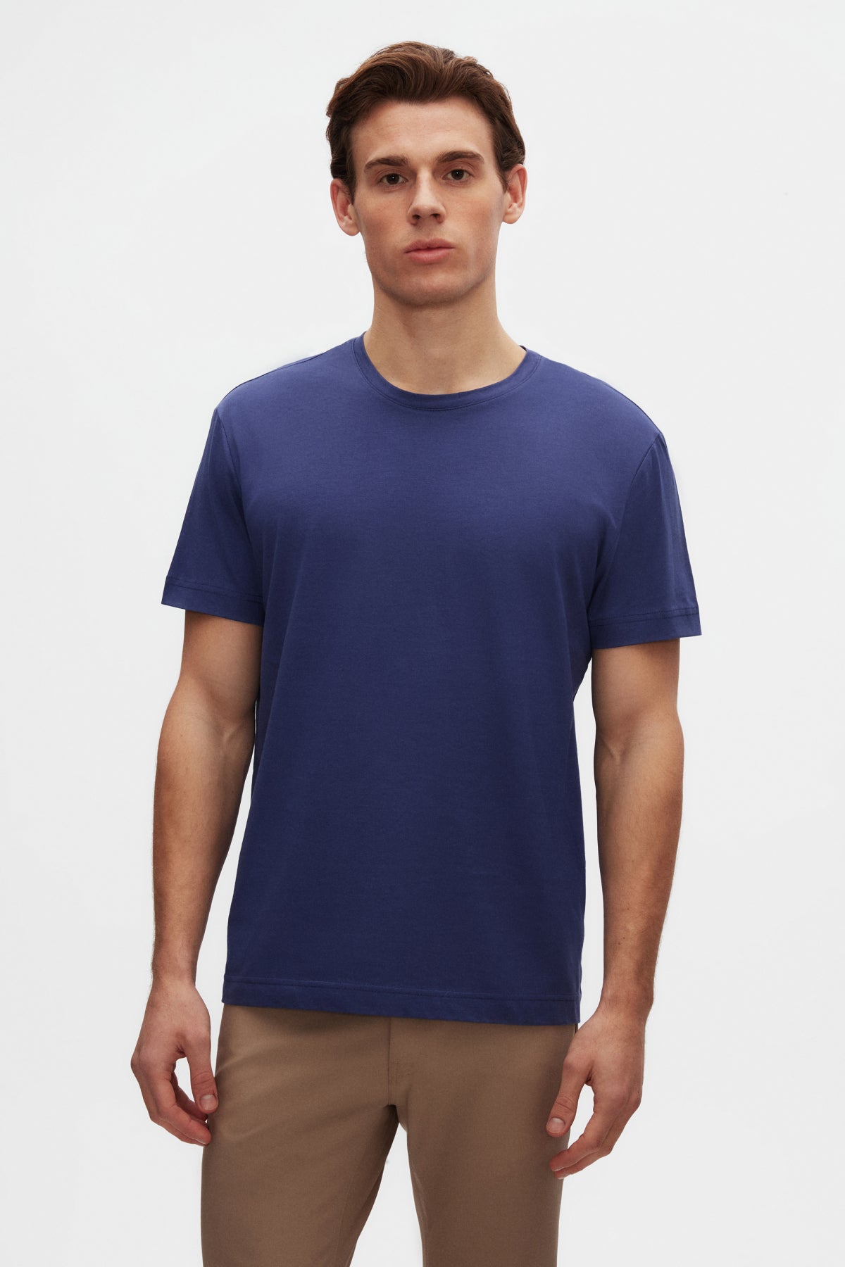 Ds Damat Comfort 100% Cotton T-Shirt  - Purple
