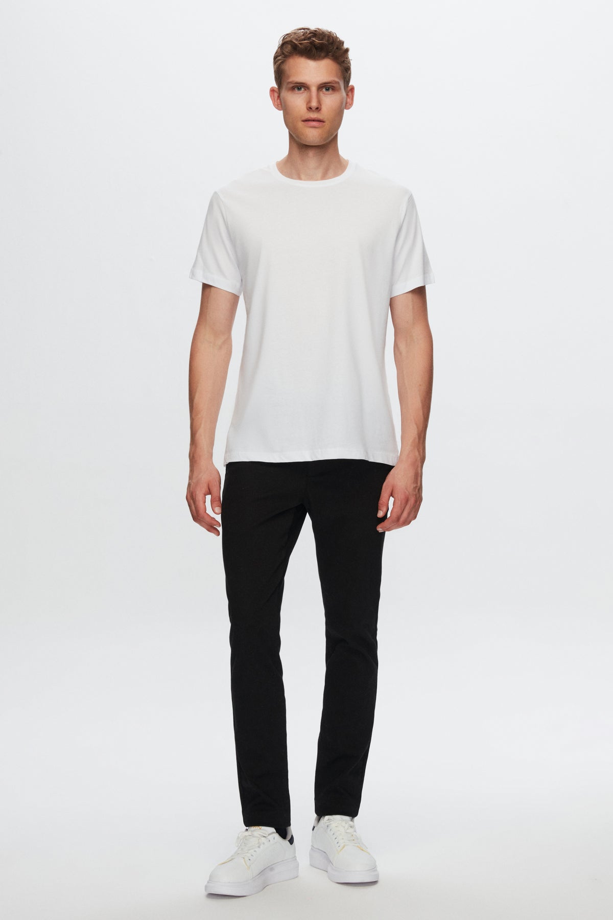 Ds Damat Comfort 100% Cotton T-Shirt  - White