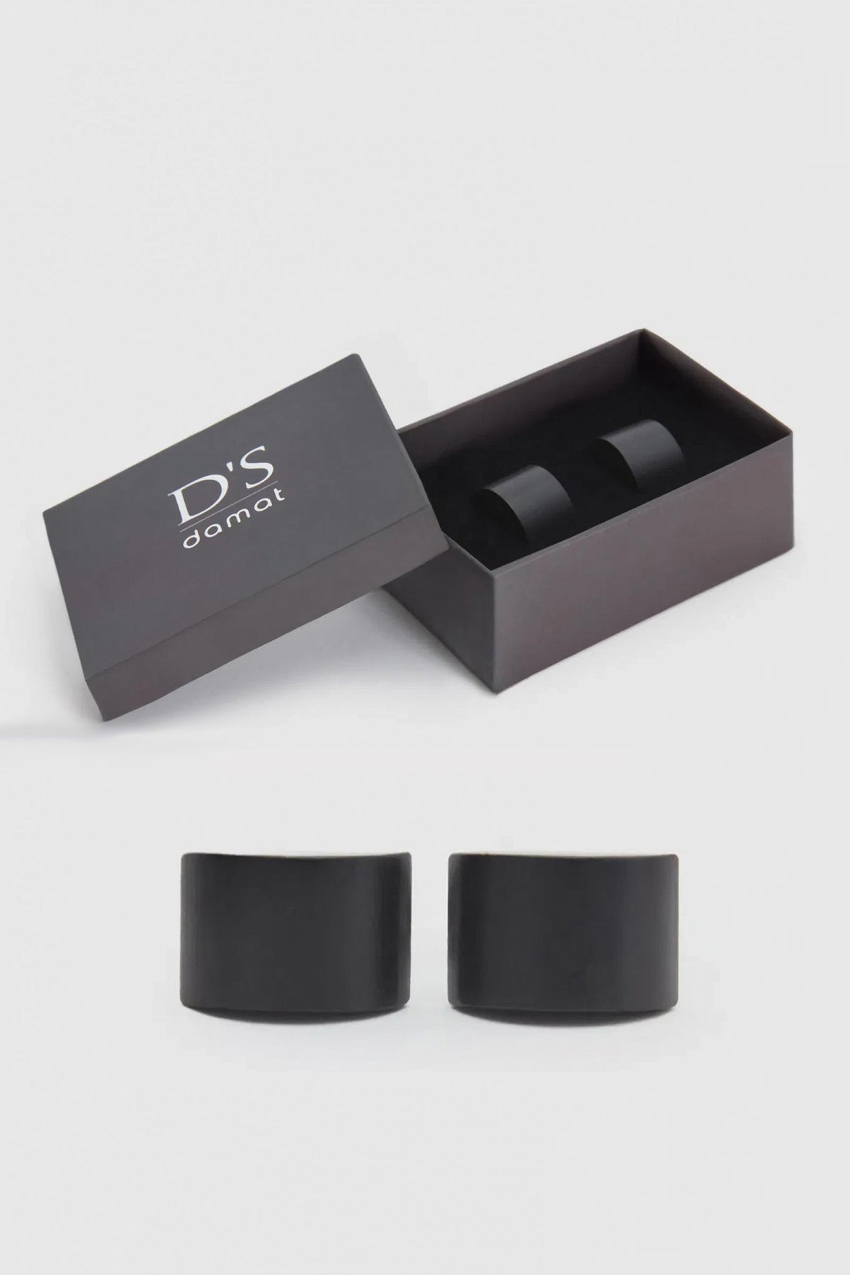 Ds Damat Cufflinks  - Matte Black